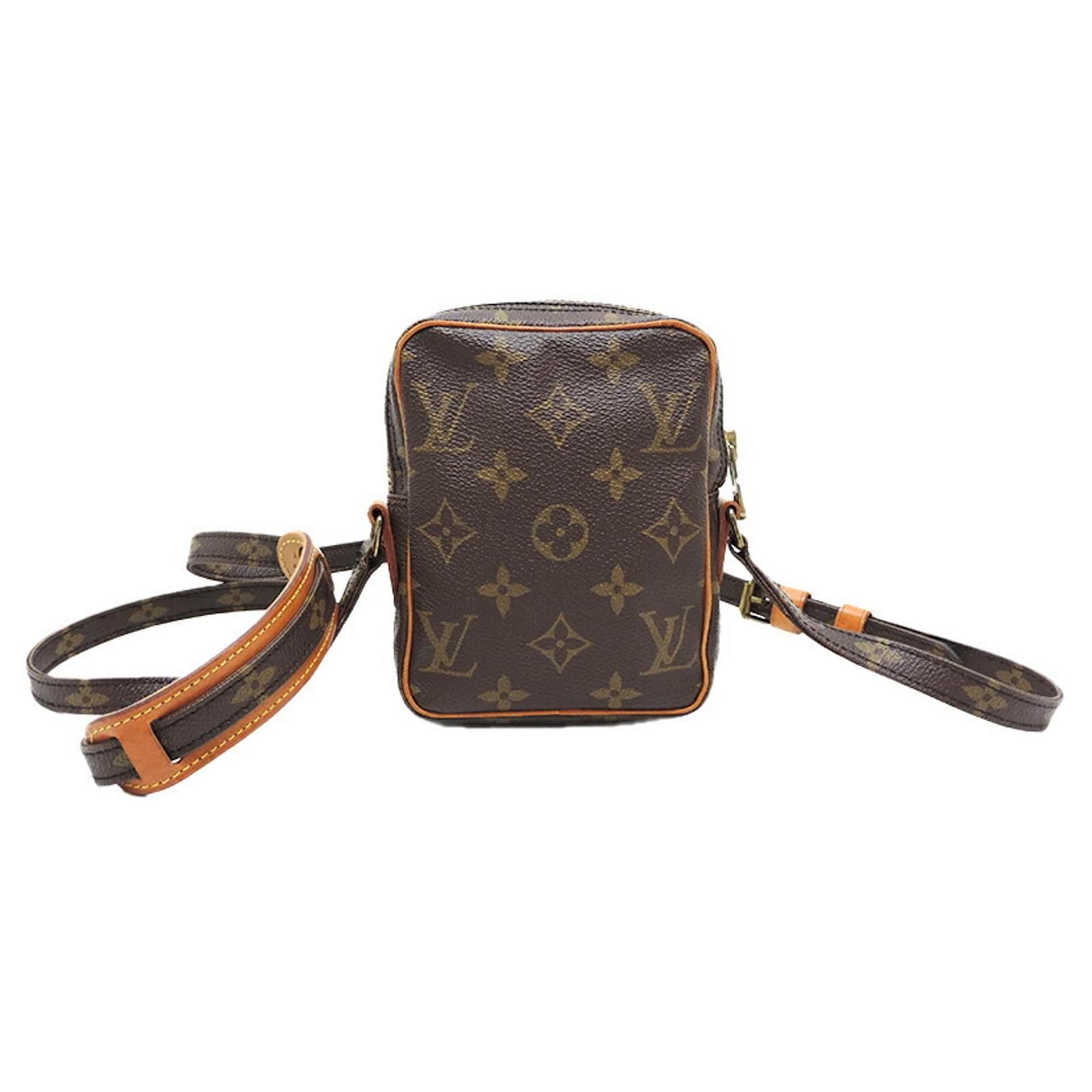 Sac a bandouliere pour femmes Danube de Louis Vuitton Cuir vernis Marron Monogramme ref.1509304 Joli Closet