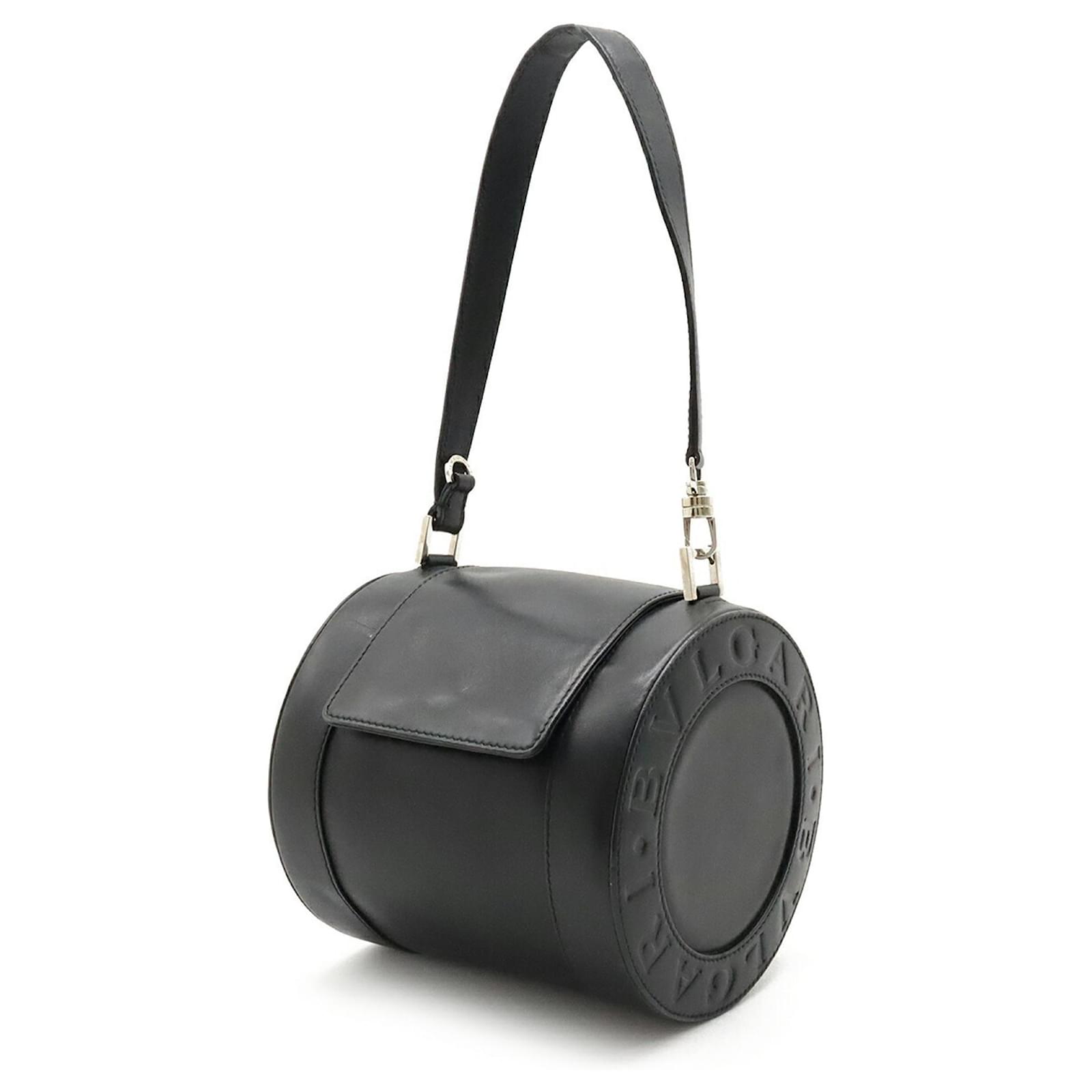 Bulgari Bvlgari B.zero1 Handbag Black Leather ref.1509361