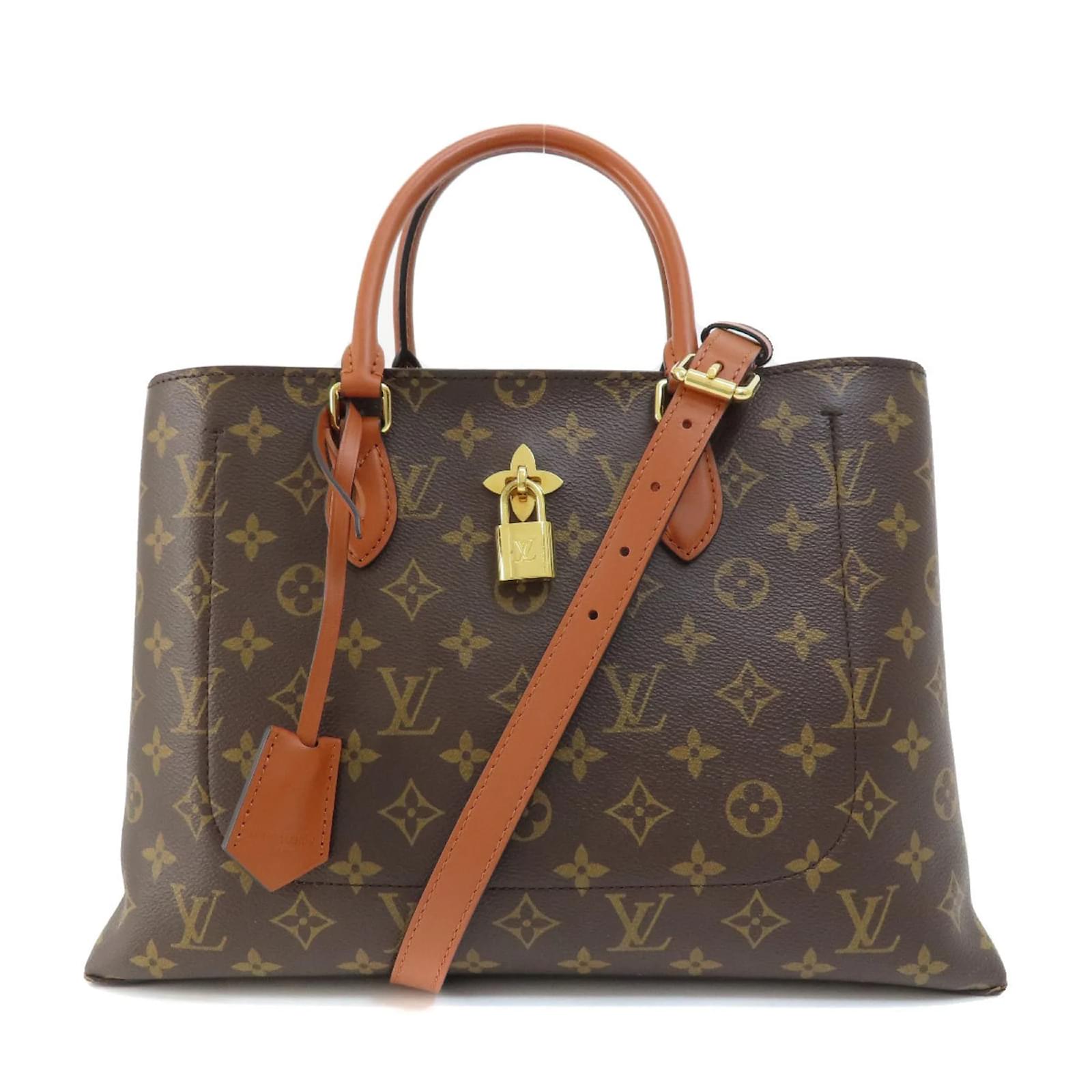Louis Vuitton Monogram Flower Tote Handbag