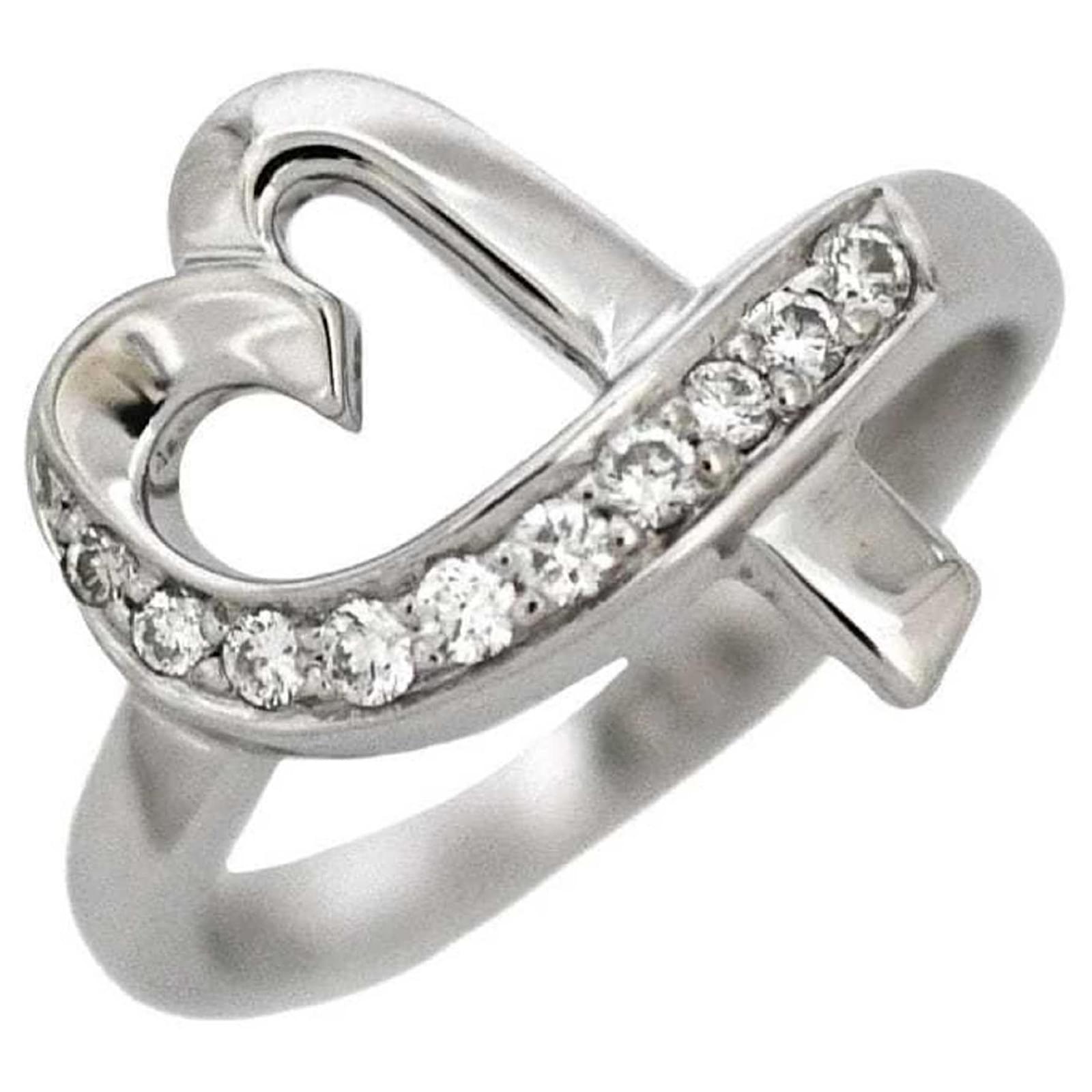 Tiffany Loving Heart Ring aus WeiBgold
