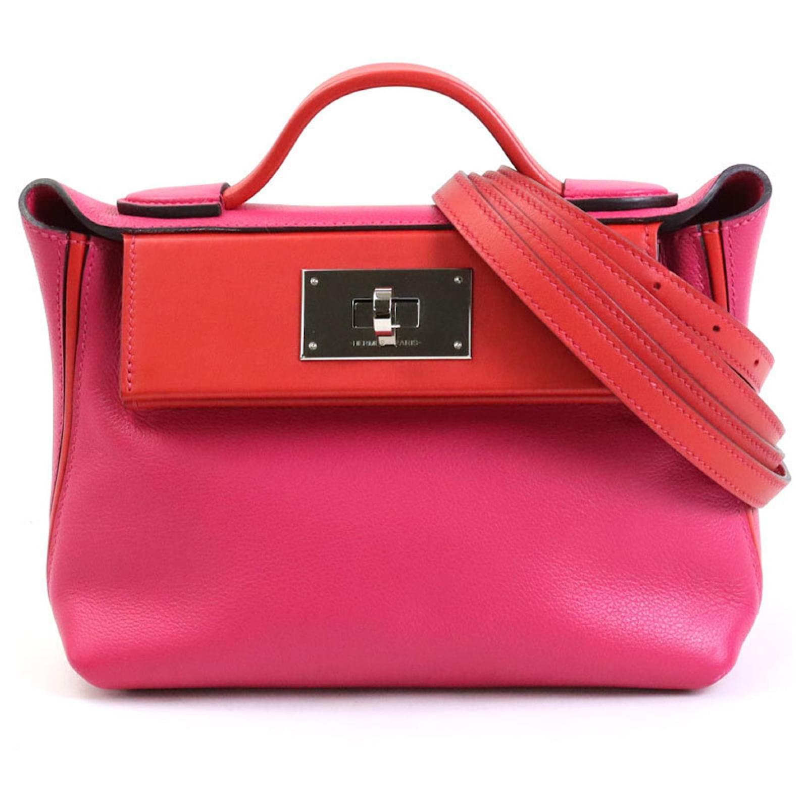 Hermes Hermes Handtasche Crossbody Schultertasche Van Quatre 24 24 Mini Leder ref.1510459 Joli Closet