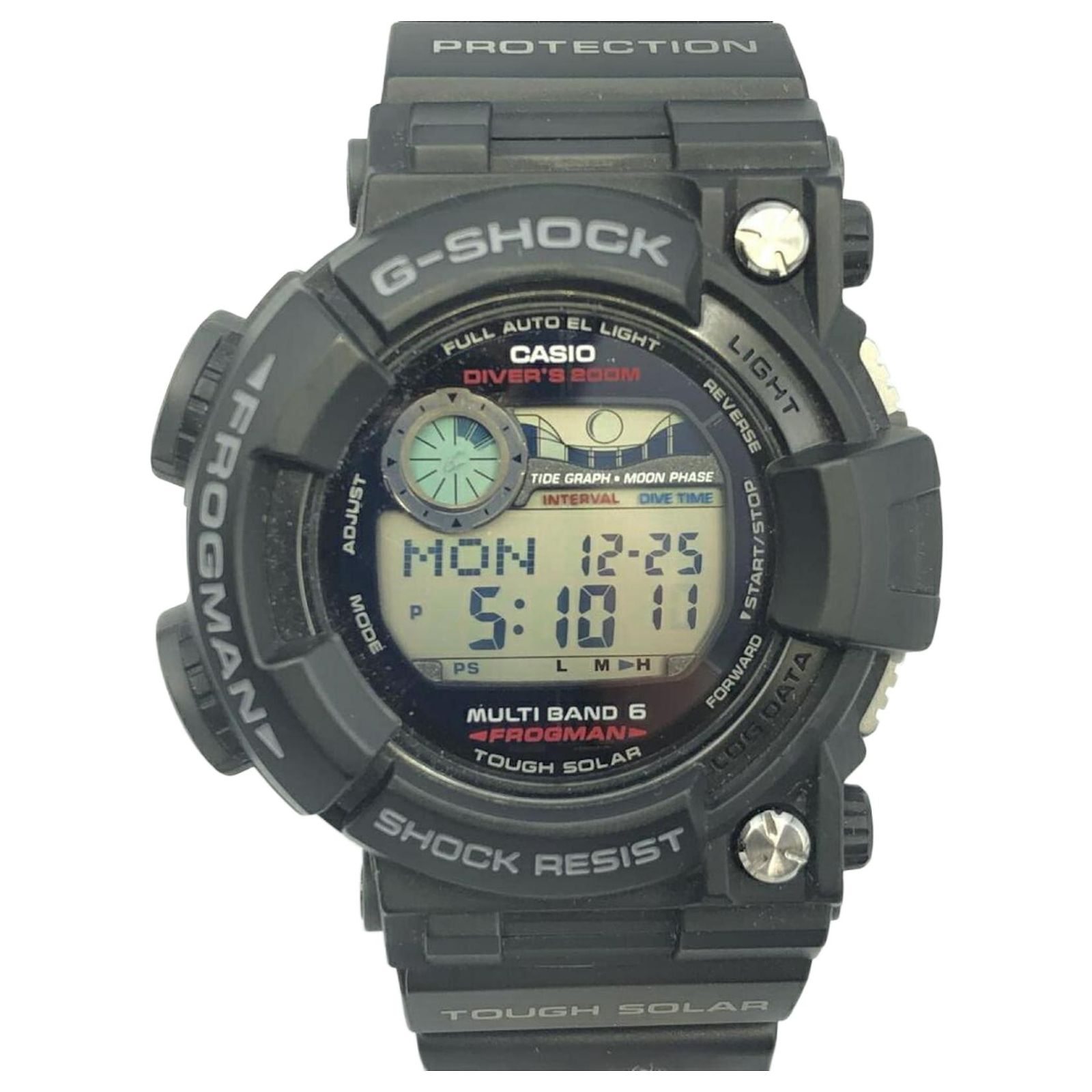 Autre Marque Casio G-Shock Frogman GWF-1000-1JF Wristwatch Black 