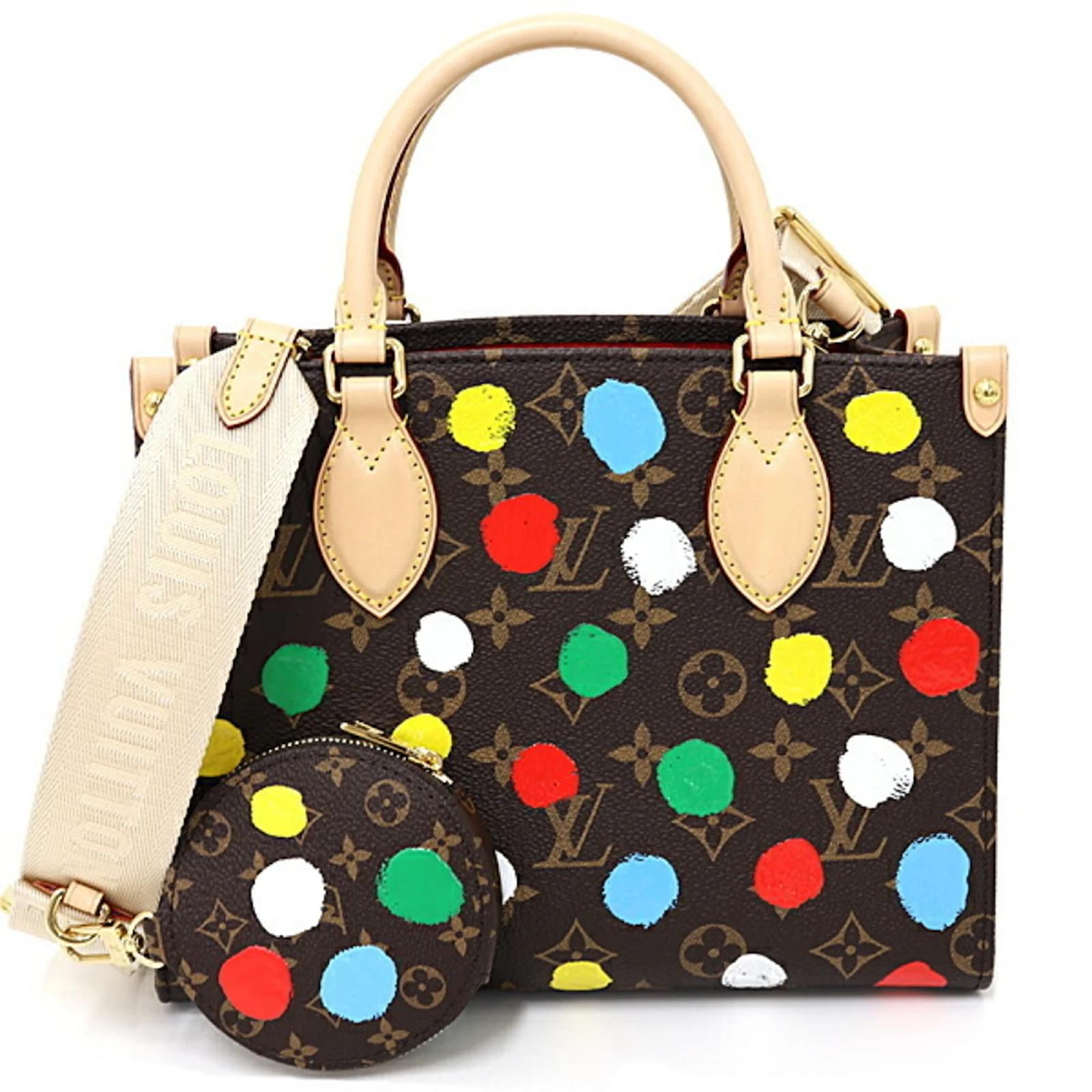 Louis Vuitton LV×YK On the Go PM Monogram Dot Yayoi Kusama
