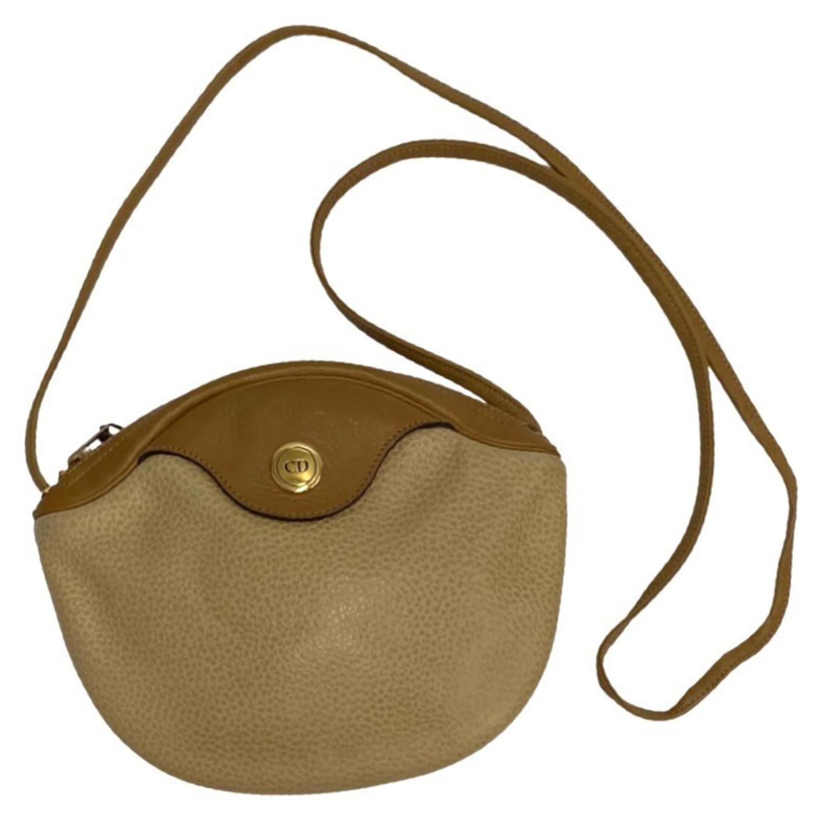 Vintage Christian Dior Kleine Tasche Mini-Umhängetasche Aus Leder Mit  Vintage-Logo Von Christian Dior