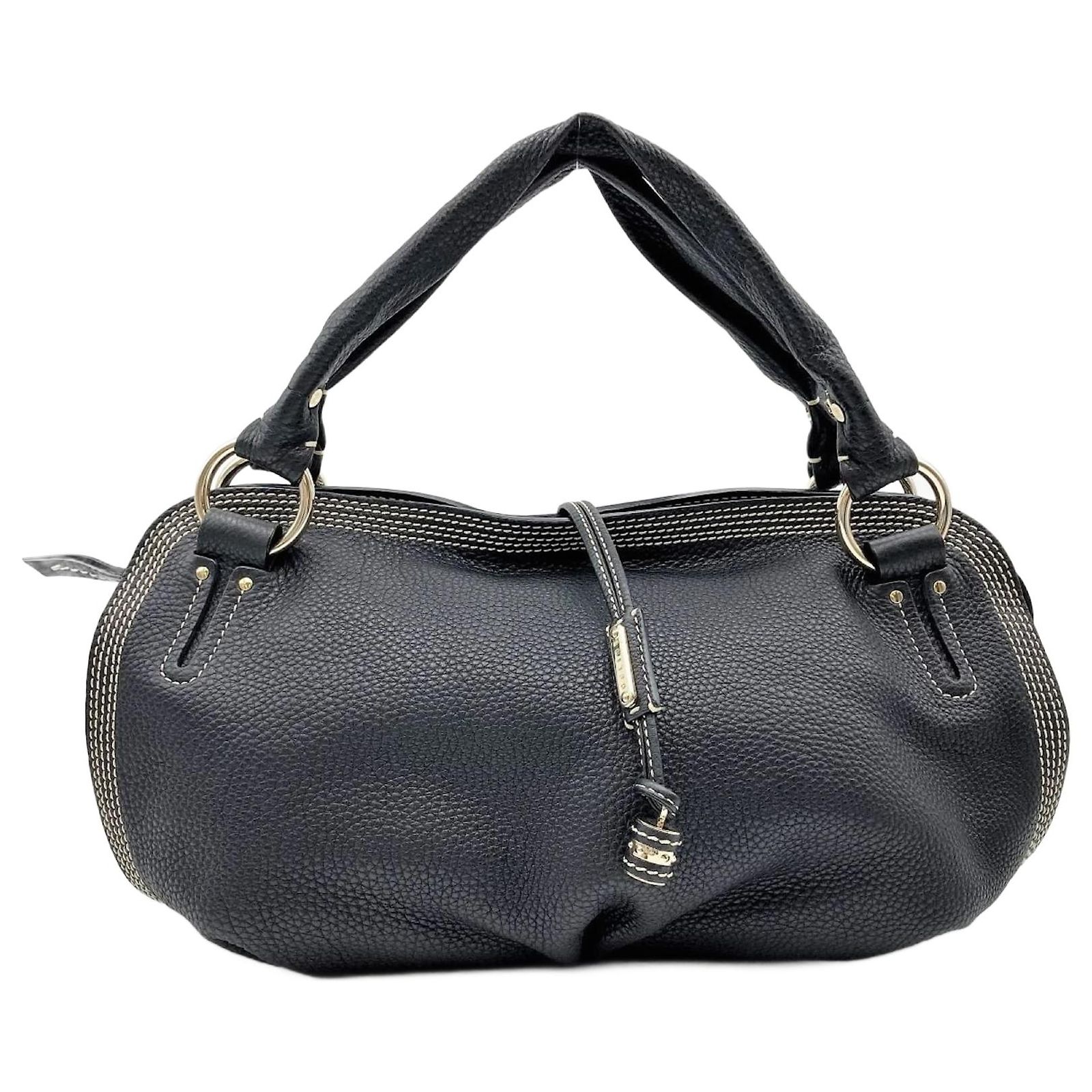 Céline Celine Bittersweet Black Leather Shoulder Bag ref.JC1515951 