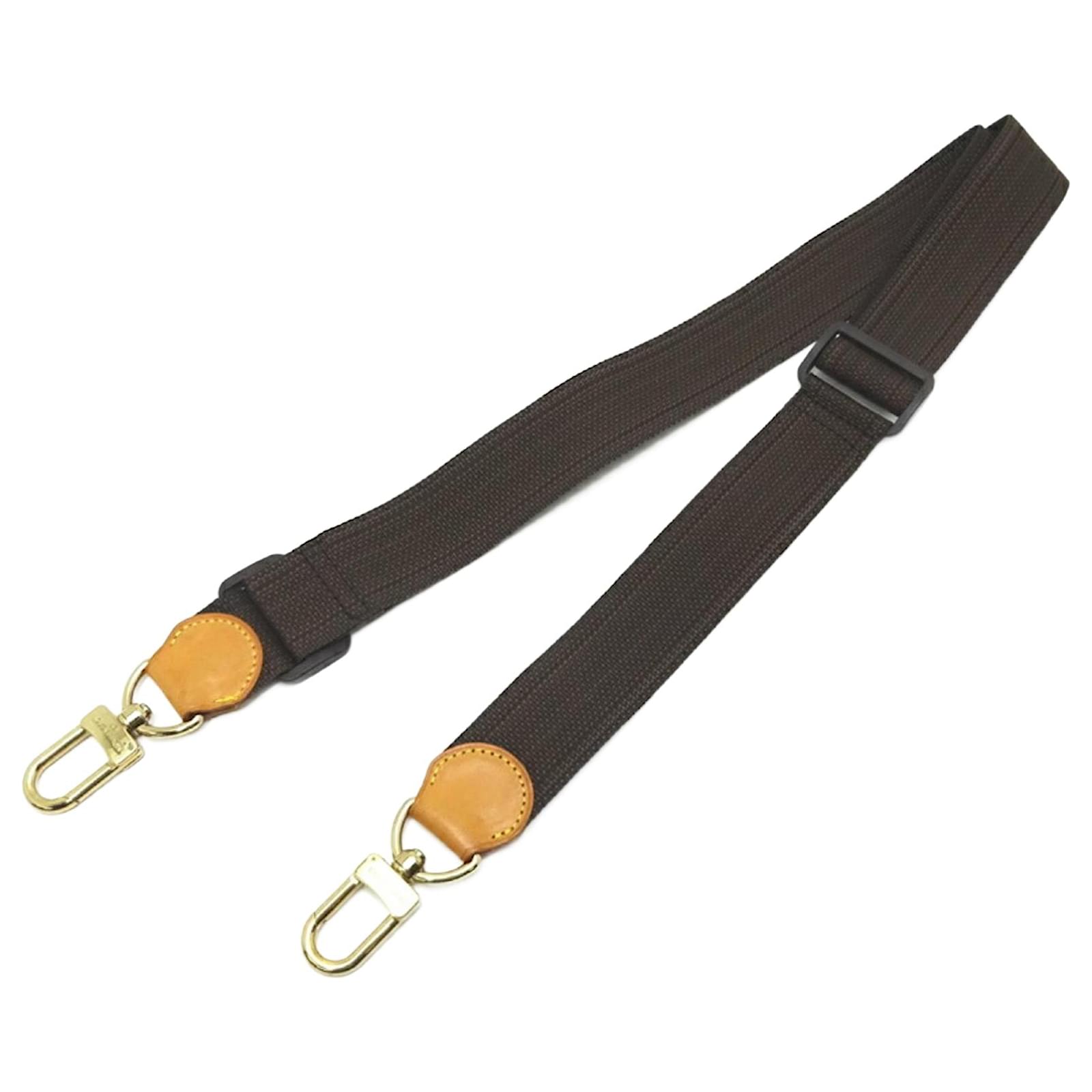 Correa de bolso Louis Vuitton Castaño Sintético Joli