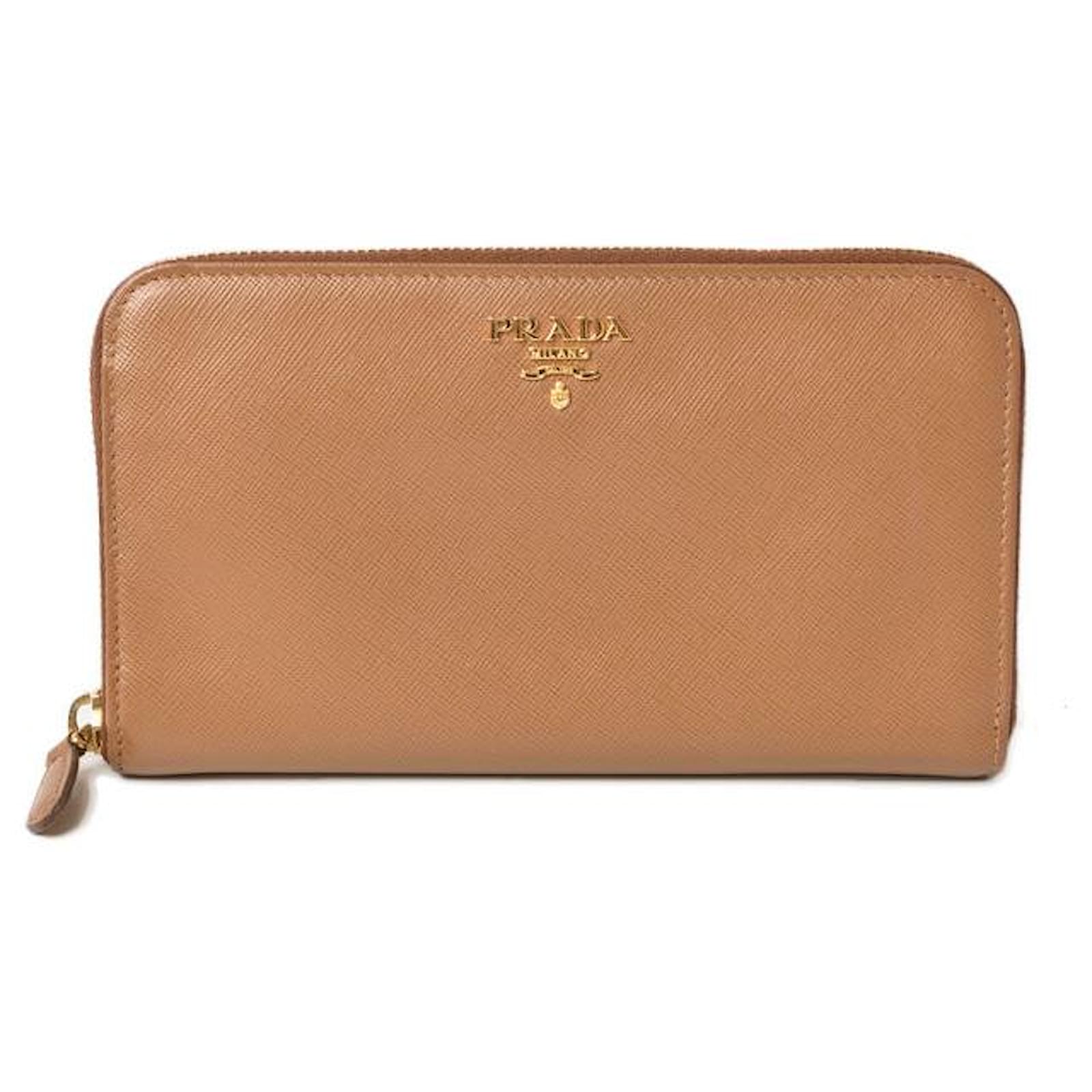 小物 1M0506 SAFFIANO Prada 1M0506 Saffiano Leather Zip Around Long Wallet