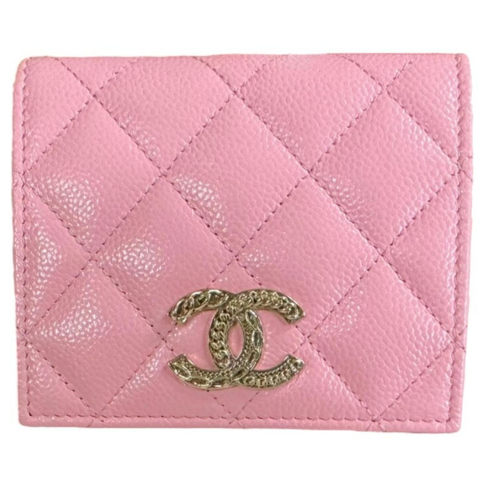 Store Chanel Maltelese Bi-fold leather wallet