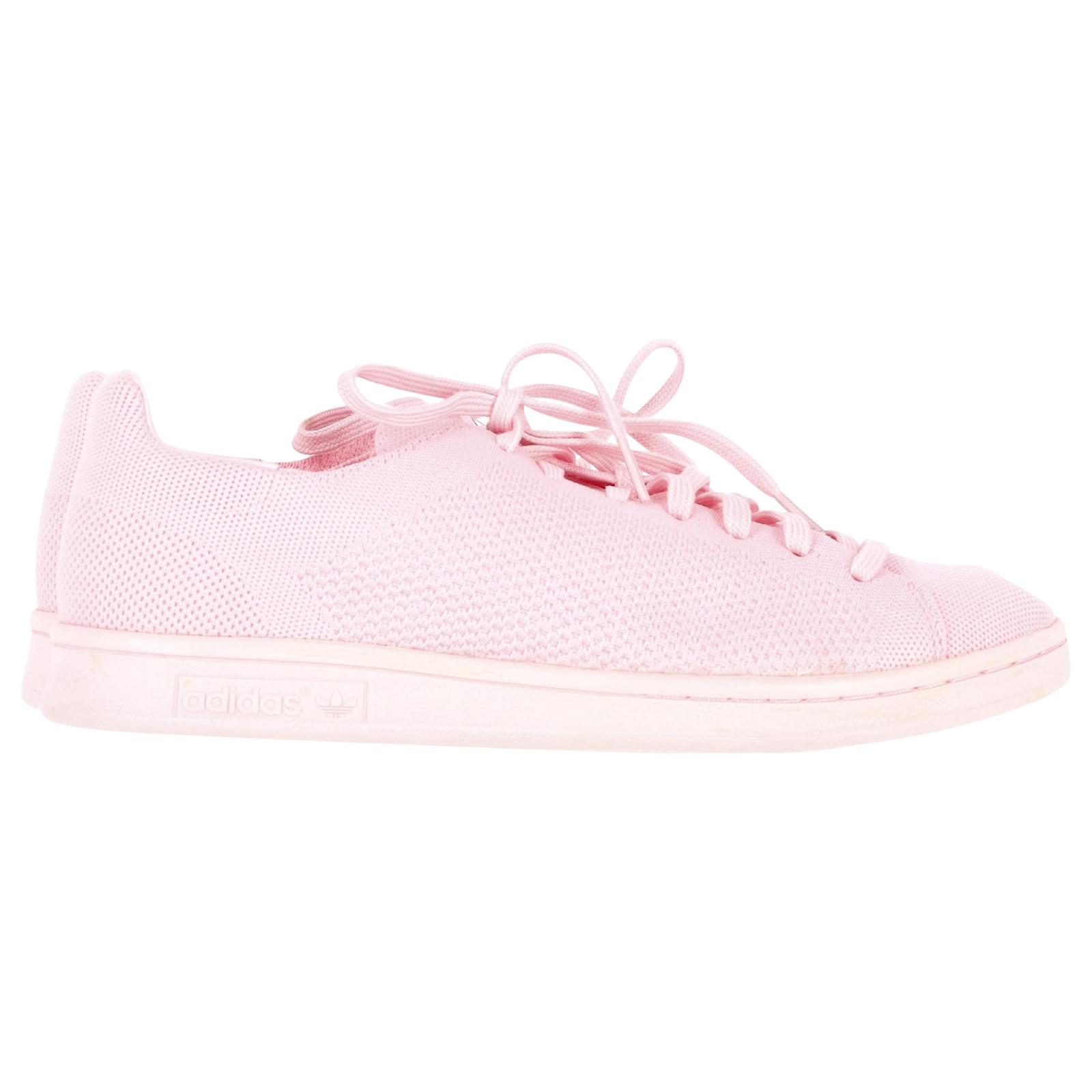 Adidas stan smith shops primeknit womens pink