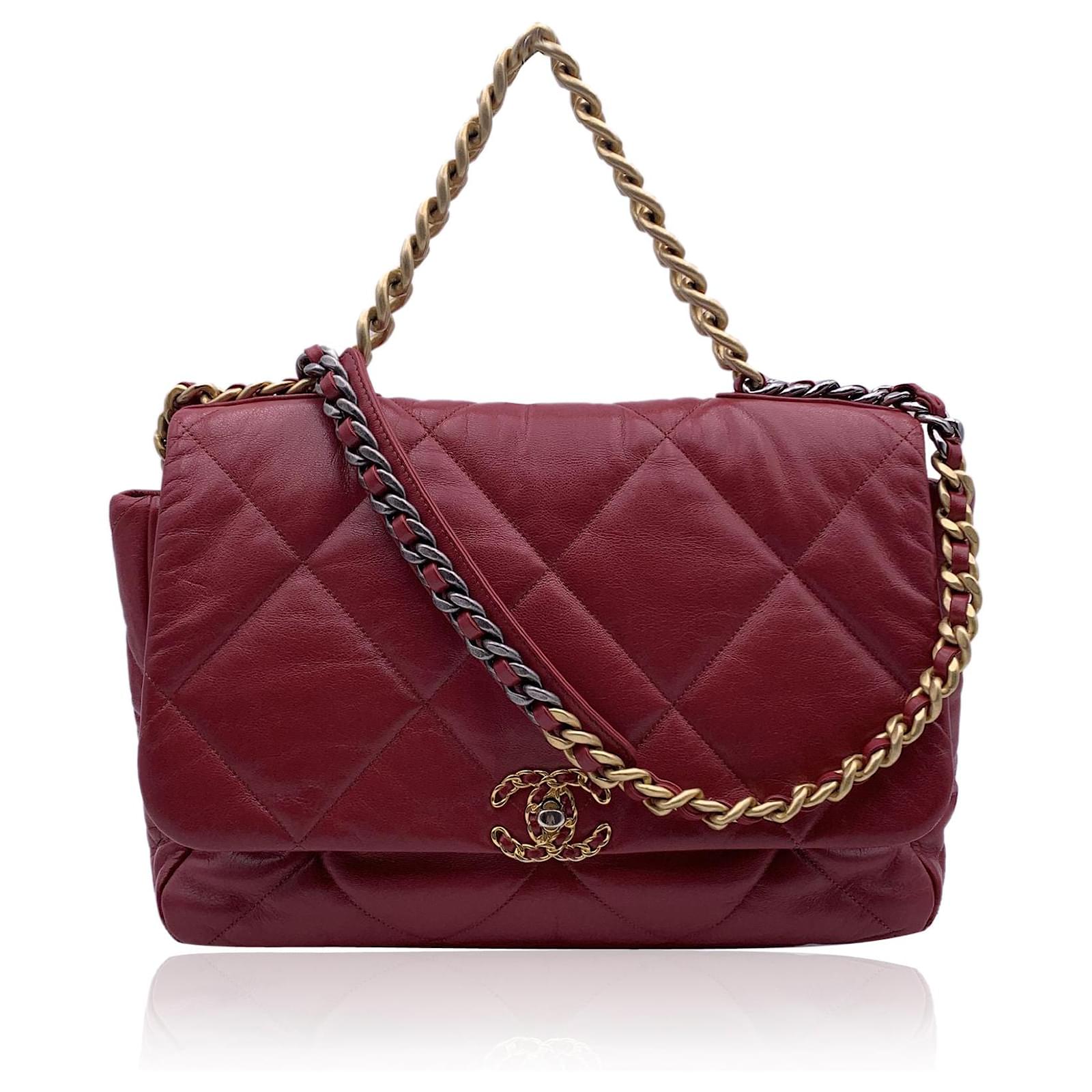 Veste Chanel Sac Chanel N 19 Pied De Poule 11 Neuf CHANEL Noir