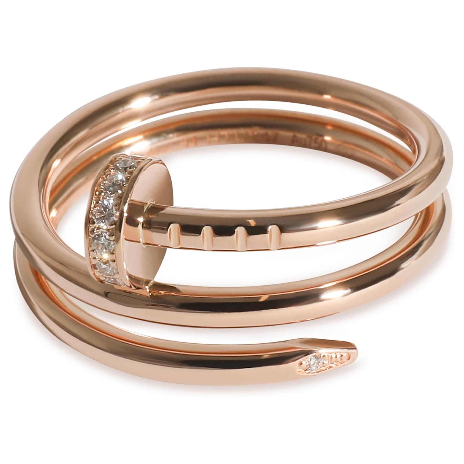 【Cartier】Juste un Clou 指輪 リング Small Rose Gold cartier CRB4225800 - Juste un Clou ring SM - Pink gold - Cartier