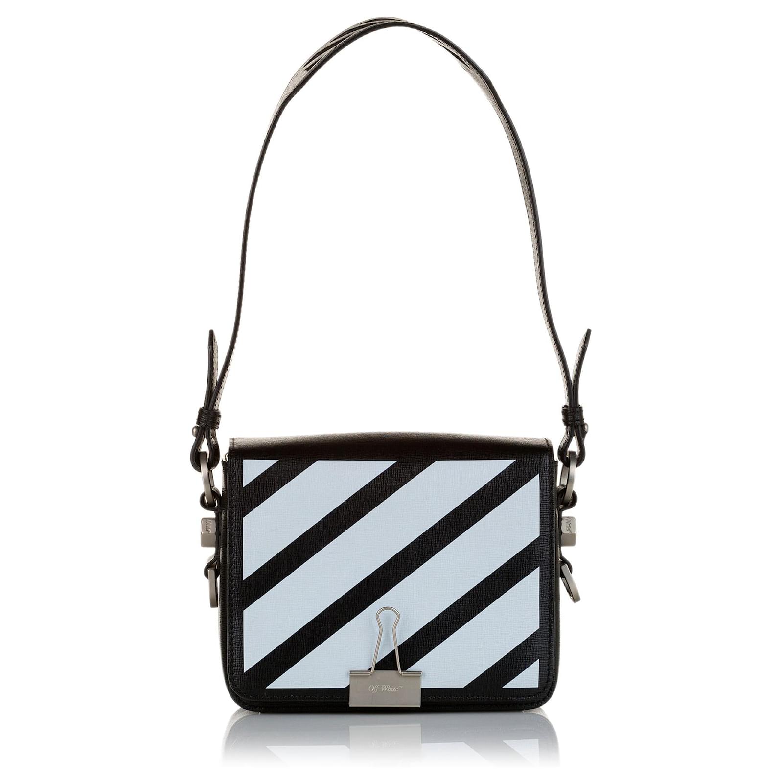 Off White OFF-WHITE Handbags T. Leather Black ref.1526413