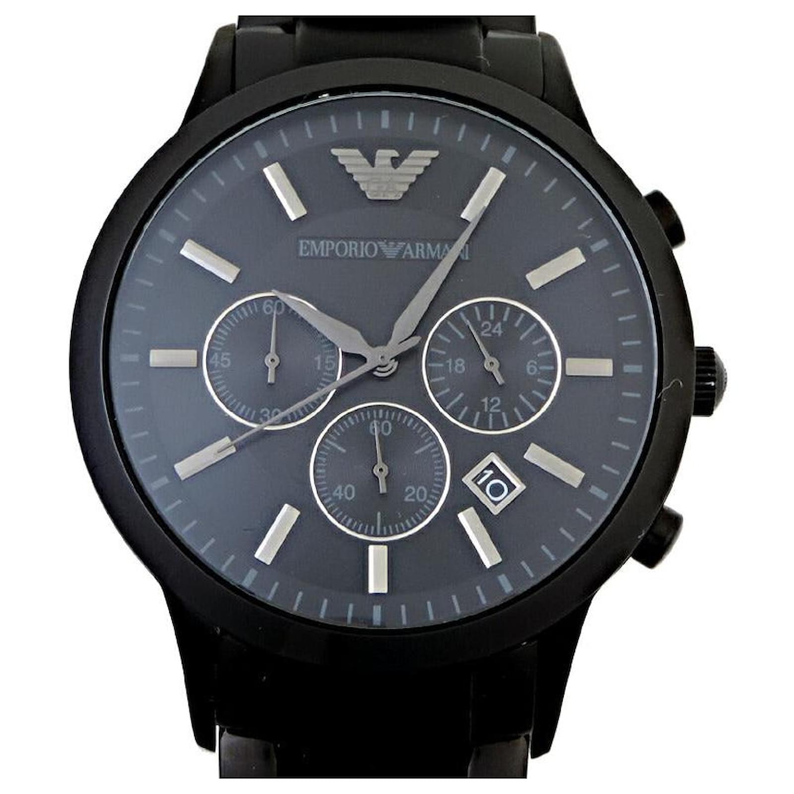 Stainless Steel Emporio Armani Ar2453 Bijenkorf Mens Watch Emporio
