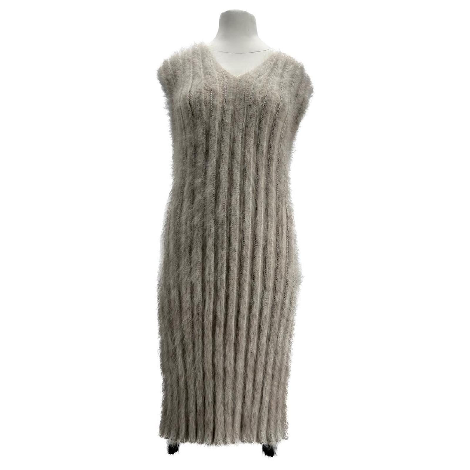 Celine CELINE Abiti T.International M Lana Bianco ref.1532851 Joli Closet
