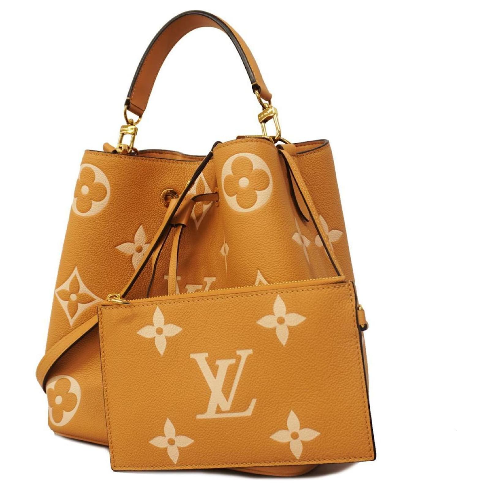 Louis Vuitton Monogram Empreinte Bicolor NeoNoe MM Handtasche