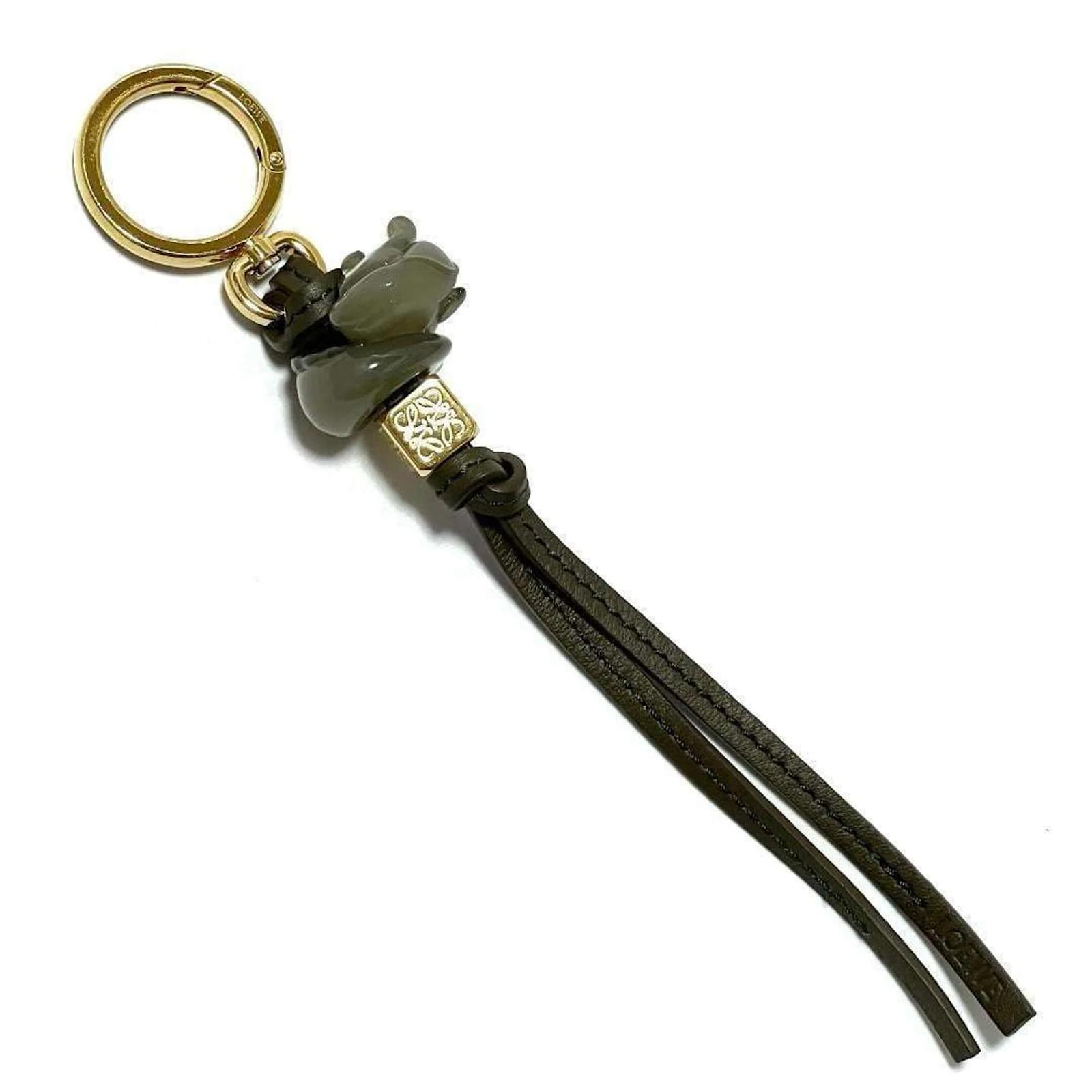 Loewe Women's Dragon Bag Charm Leather Metal ref.1536574 - Joli Closet
