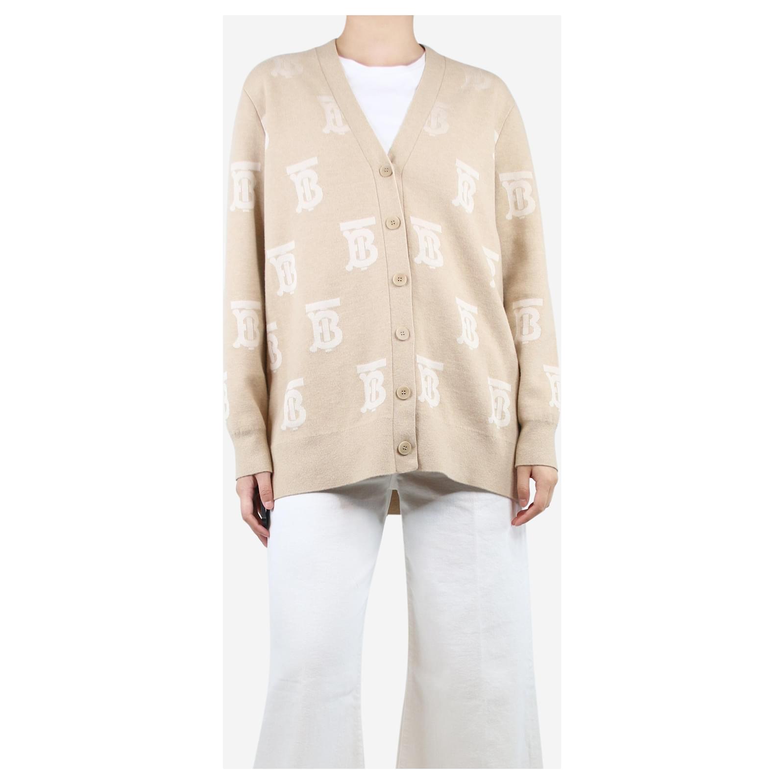 BURBERRY TB LOGO WOOL カーディガン size S 楽天市場】BURBERRY(バーバリー) TBロゴ カーディガン トップス