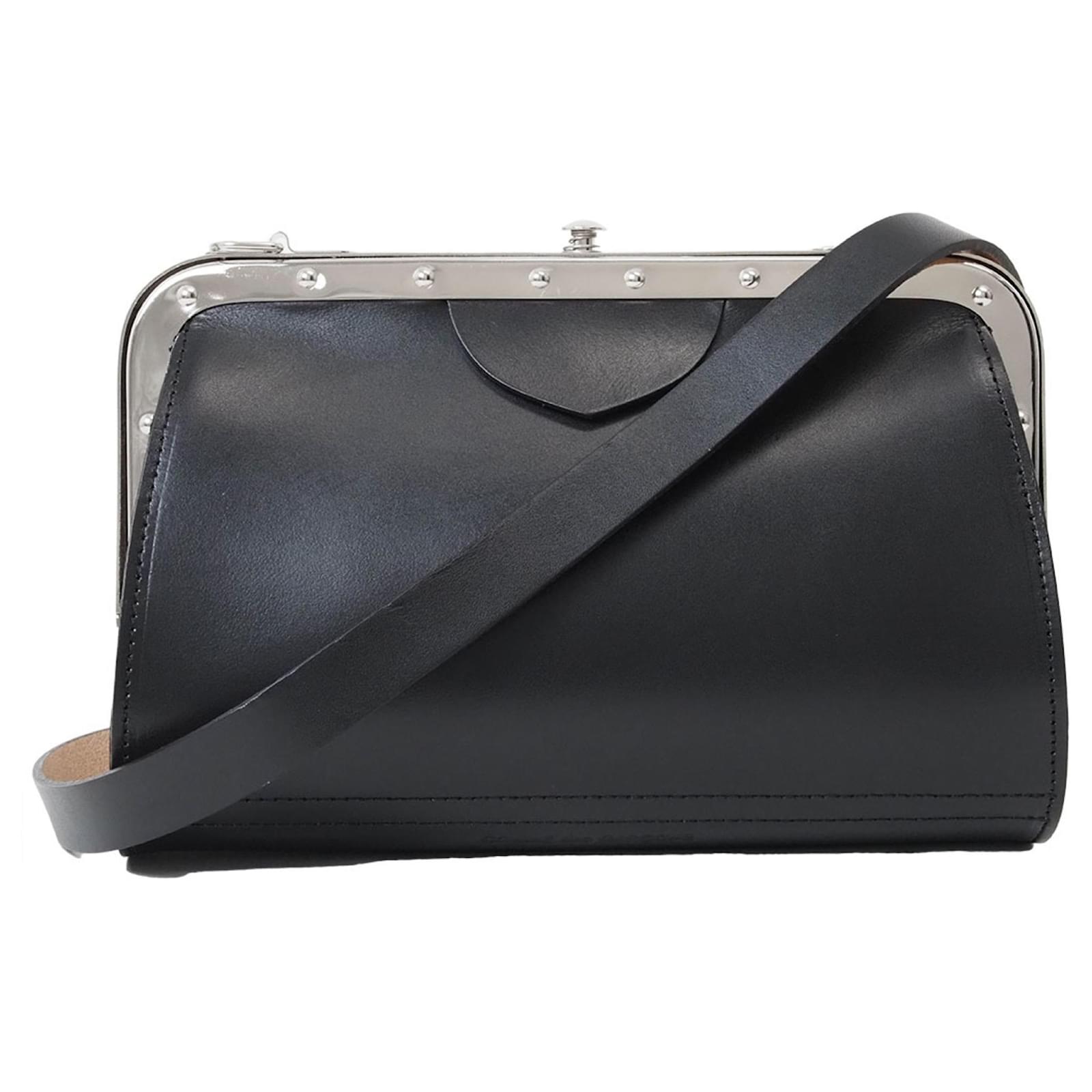 ゴロワーズCOMME des GARÇONS shoulder bag COMME des GARCONS HOMME PLUS Logo Print Shoulder Bag Black (K-83262)