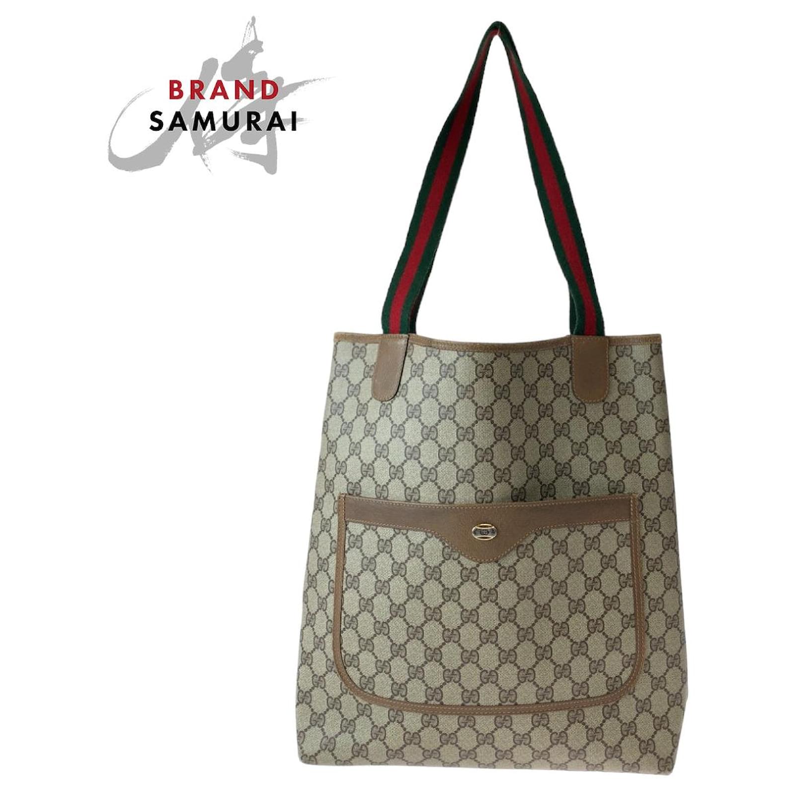 Autre Marque Gucci Vintage GG Supreme Canvas Tote Bag ref.1540639 Joli Closet