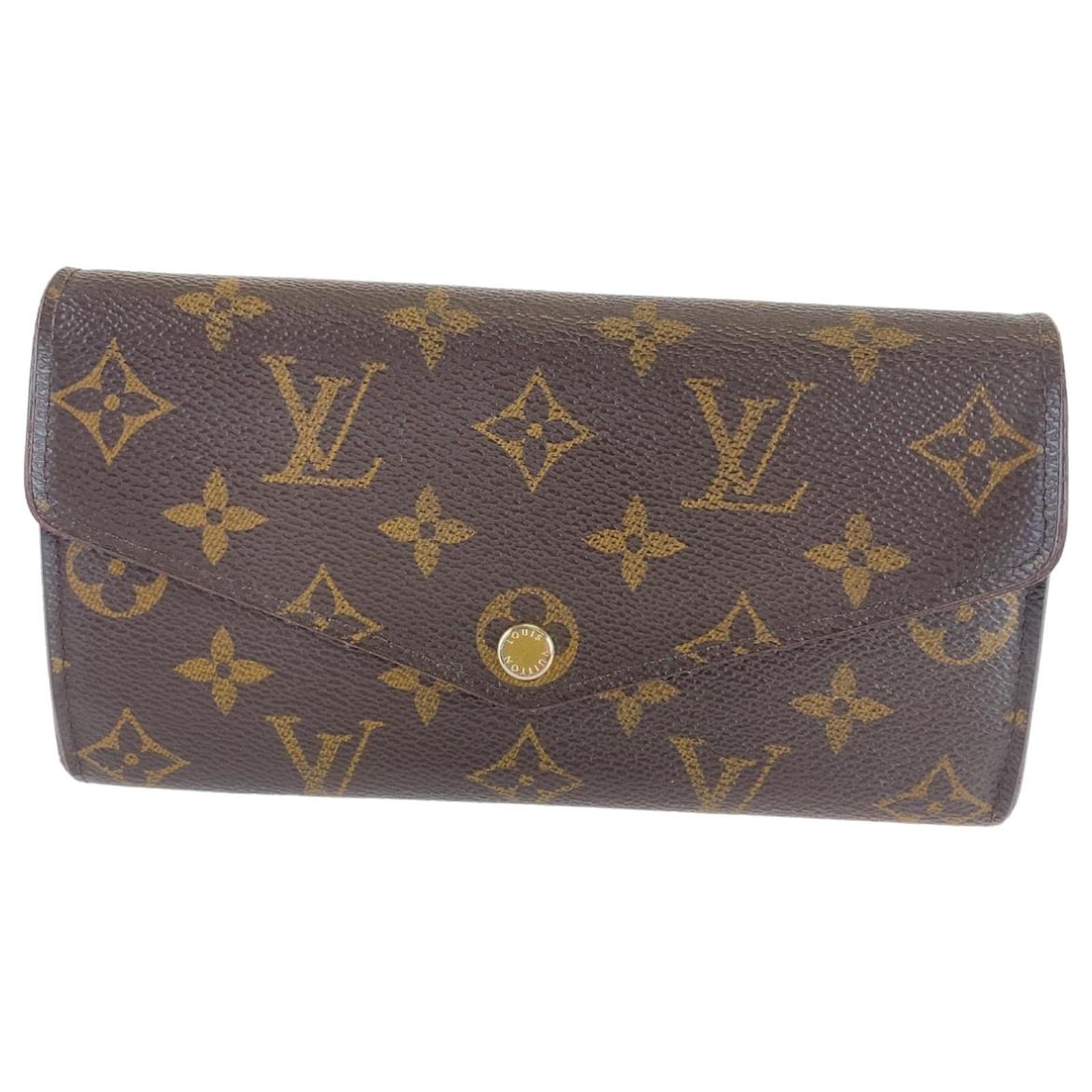 Louis vuitton Monogram Portefeuille Sarah Long Wallet M60531 cheapest Authentic