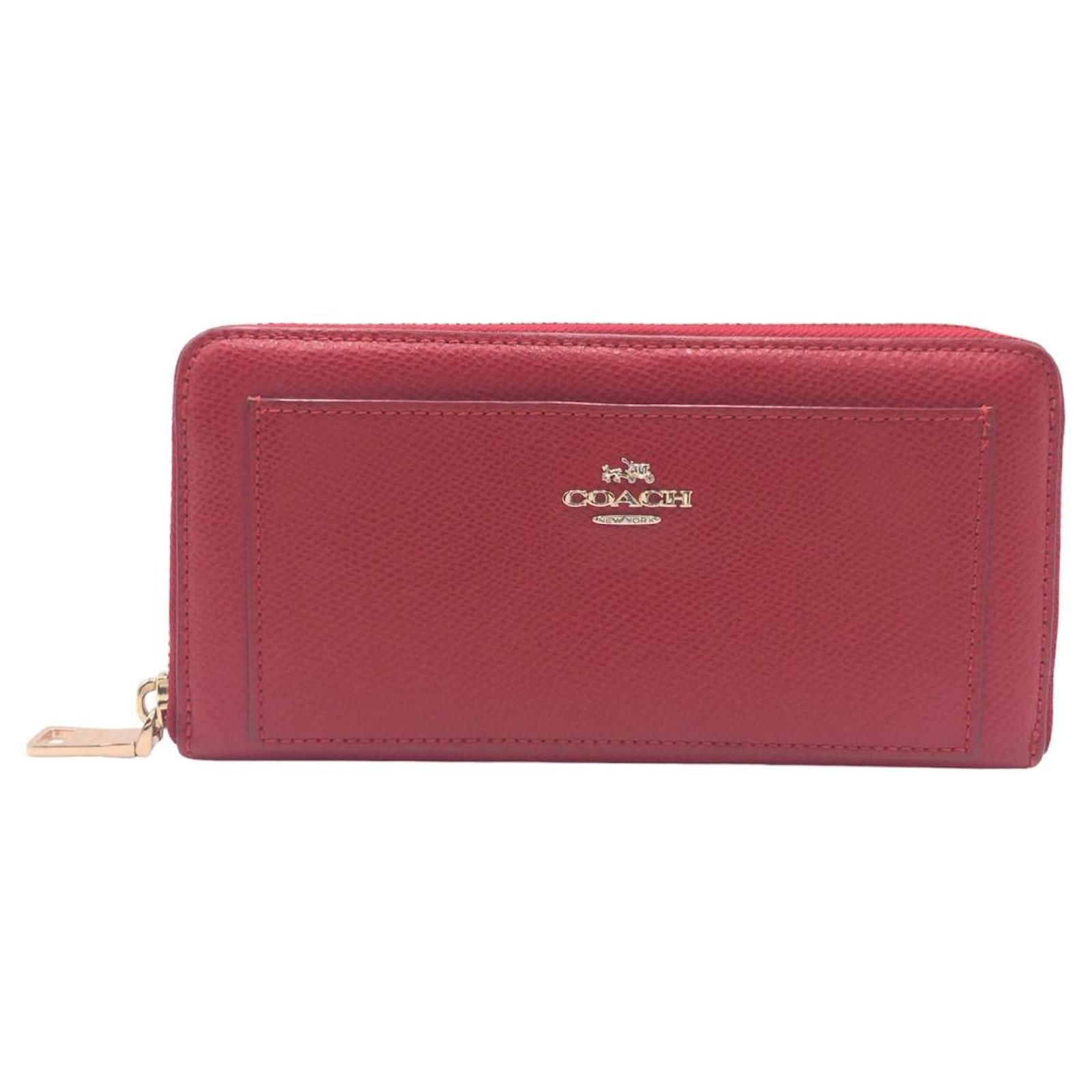 Leather Wallet Coach F52648 コーチ COACH 長財布 財布 シグネチャー