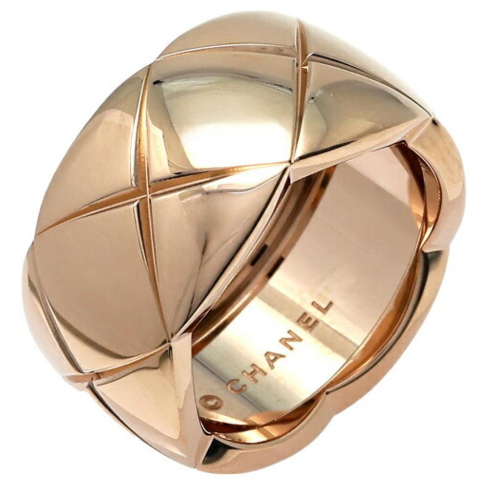 Chanel Coco Crush Large K18BG Beige Gold Ring White gold ref.1543471 ...
