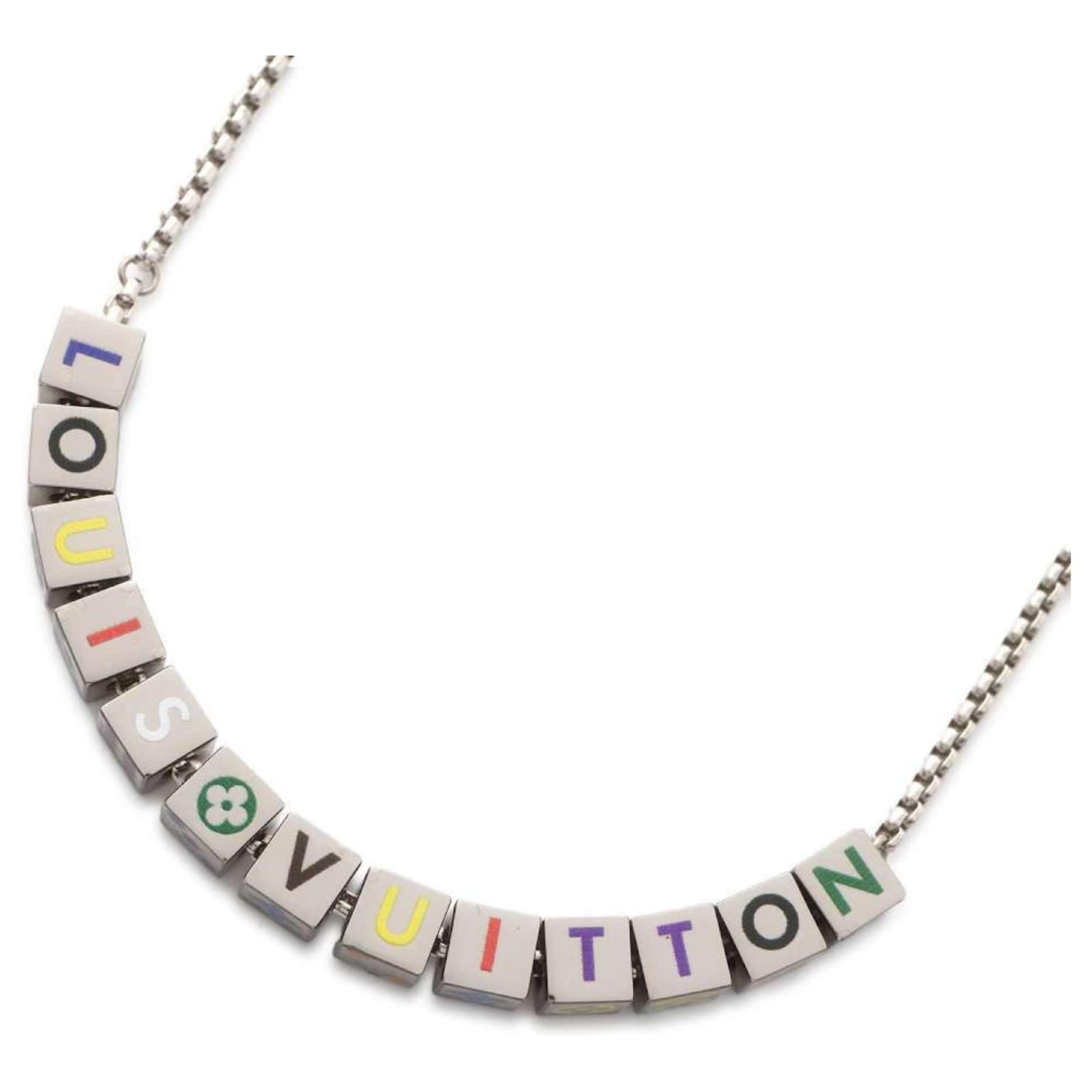 Lv pastel necklace discount