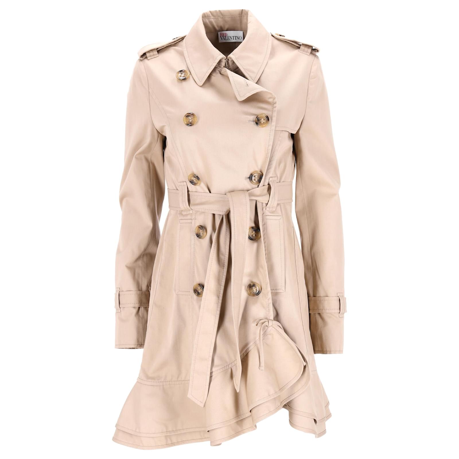 Red valentino trench coat online