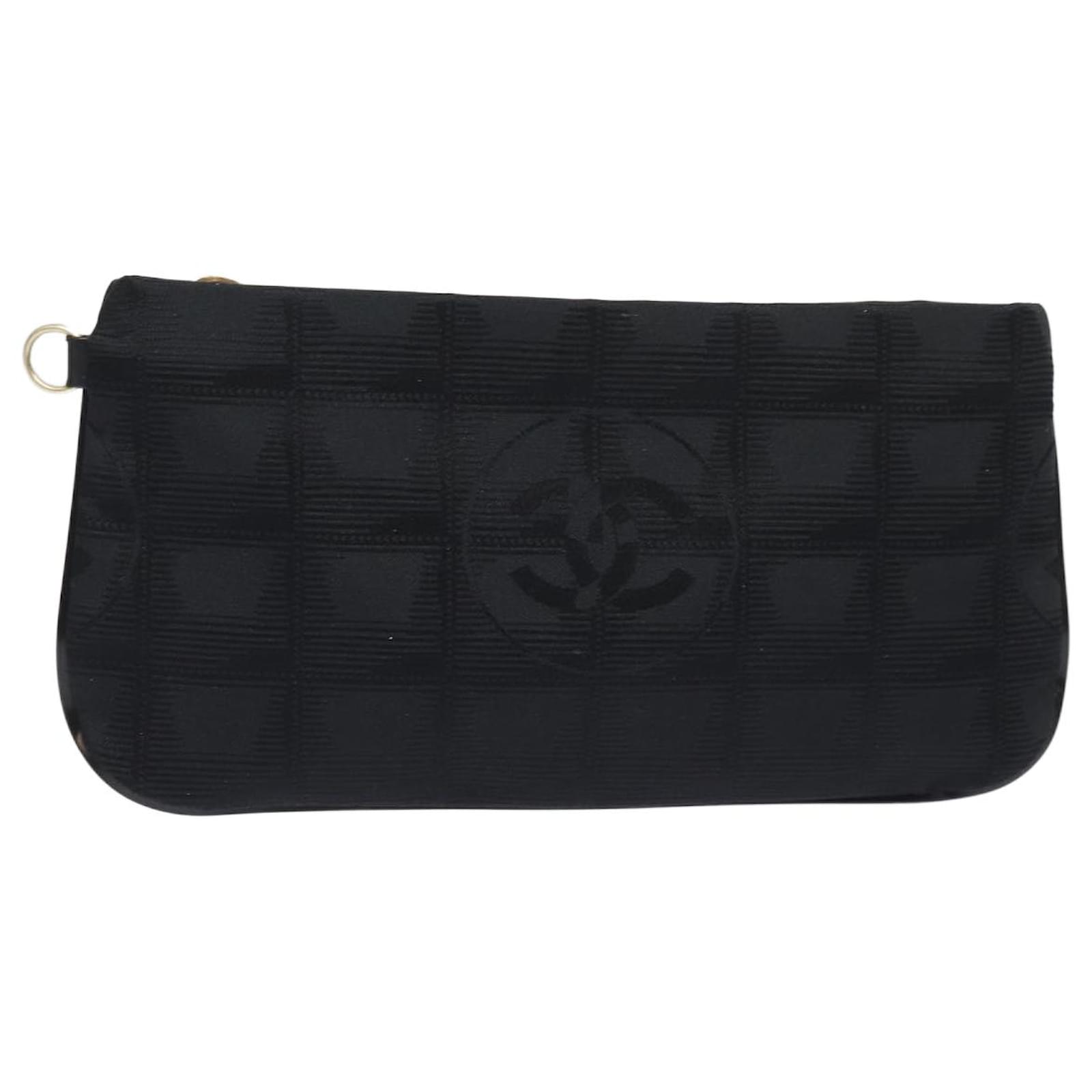 Chanel top Travel Pouch Canvas