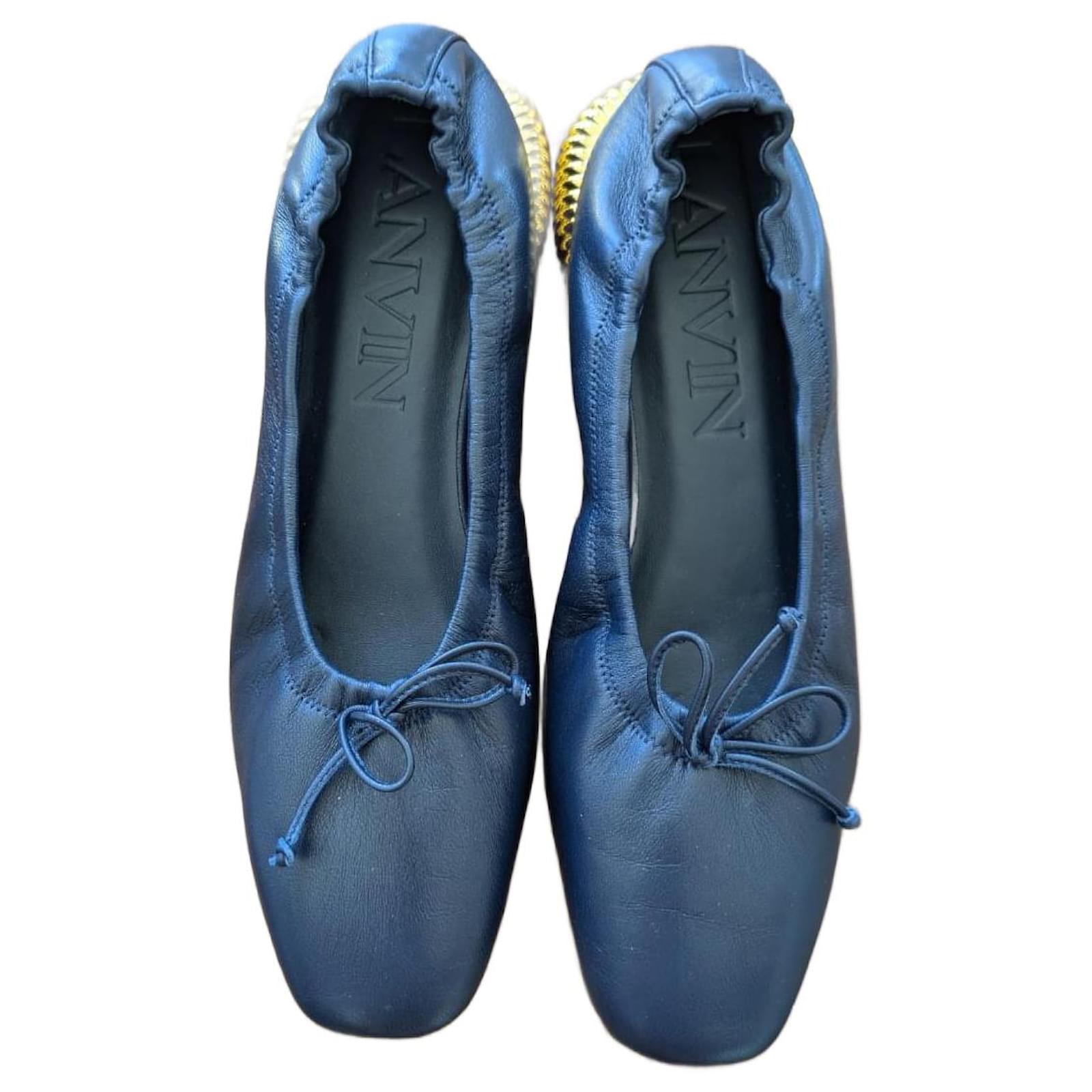LANVIN バレエフラット ballet flats The Leather Ballerina Flat | Lanvin
