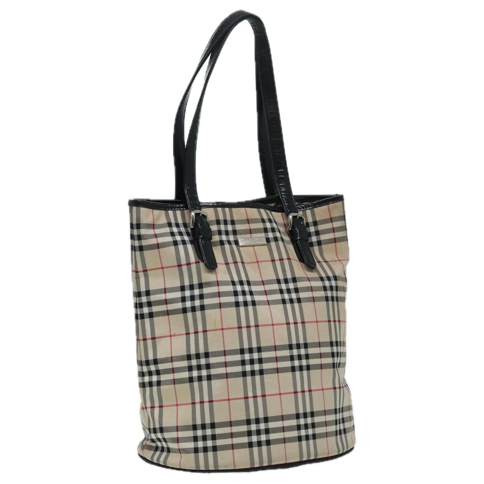 Burberry nova check tote discontinued discount
