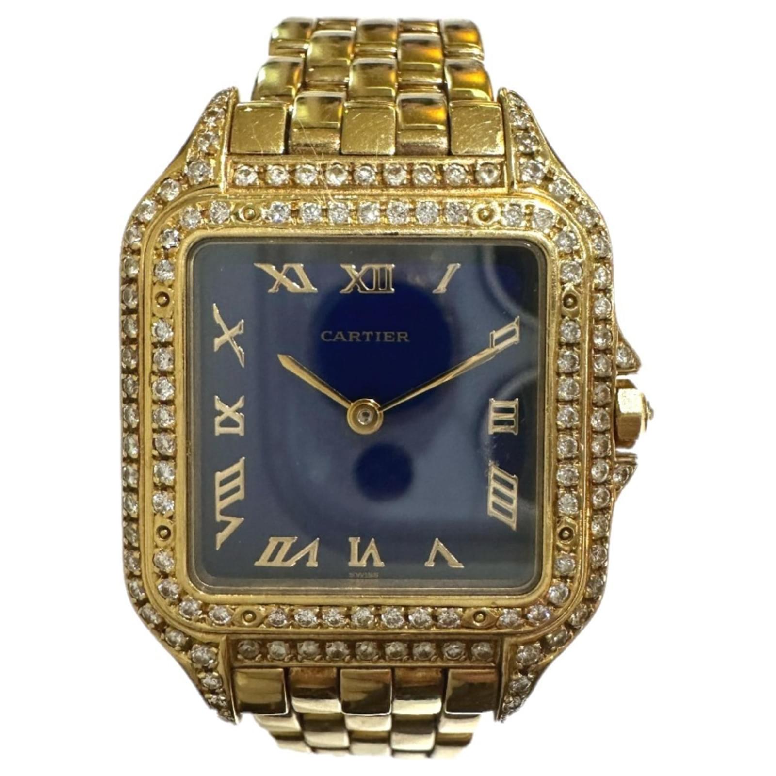 Orologio da polso Quartz Cartier Panthère K18 Joli