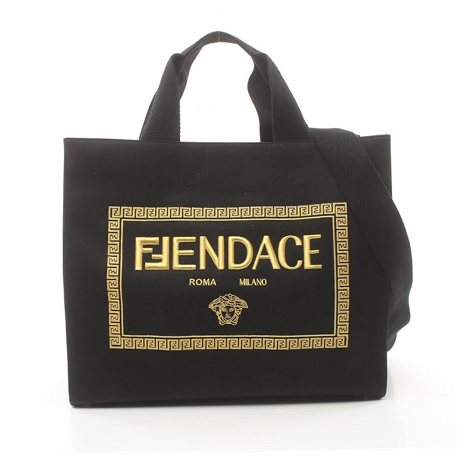 fendi logo tasche