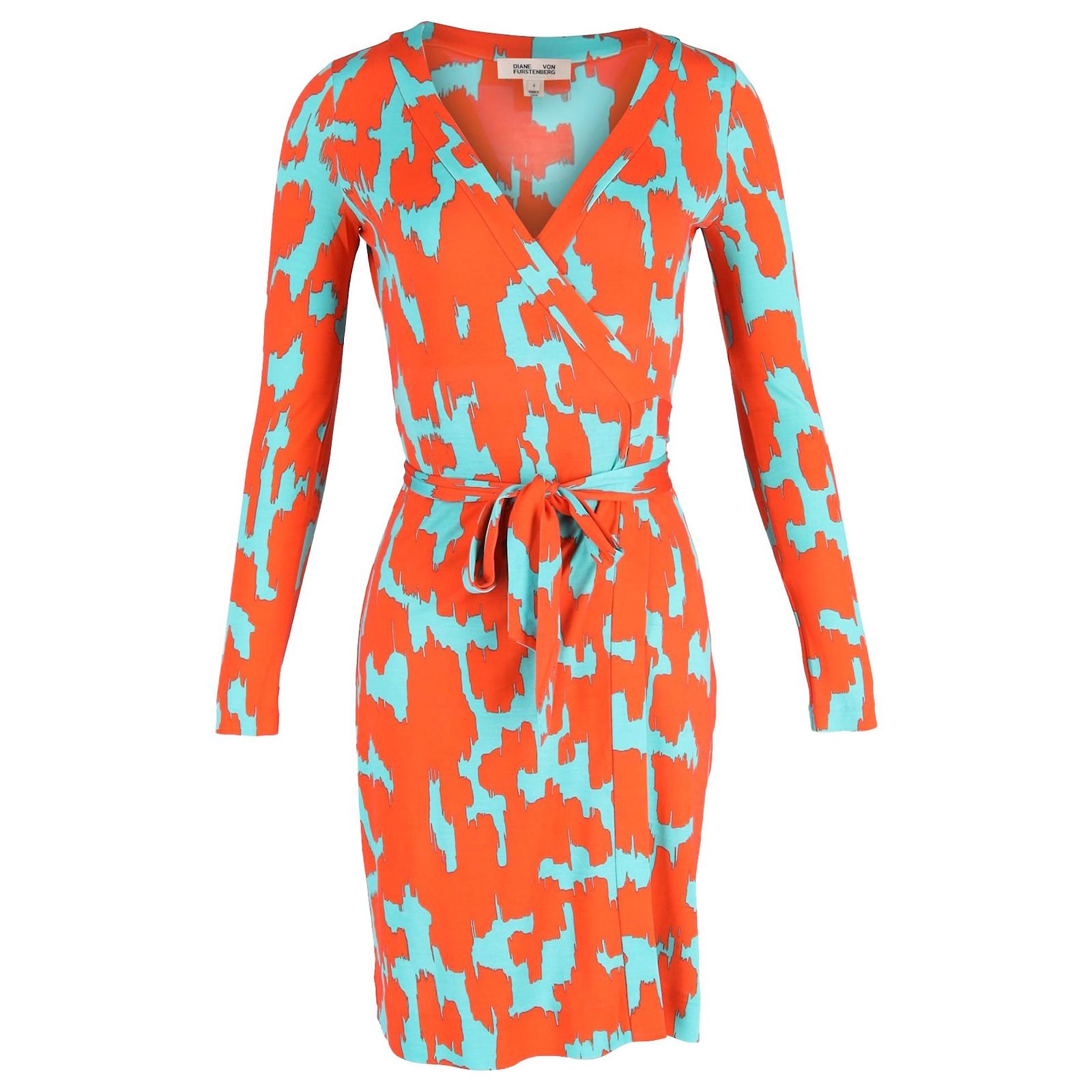 orange floral mini dress Belle Floral Mini Dress - M Size - Women's Dresses