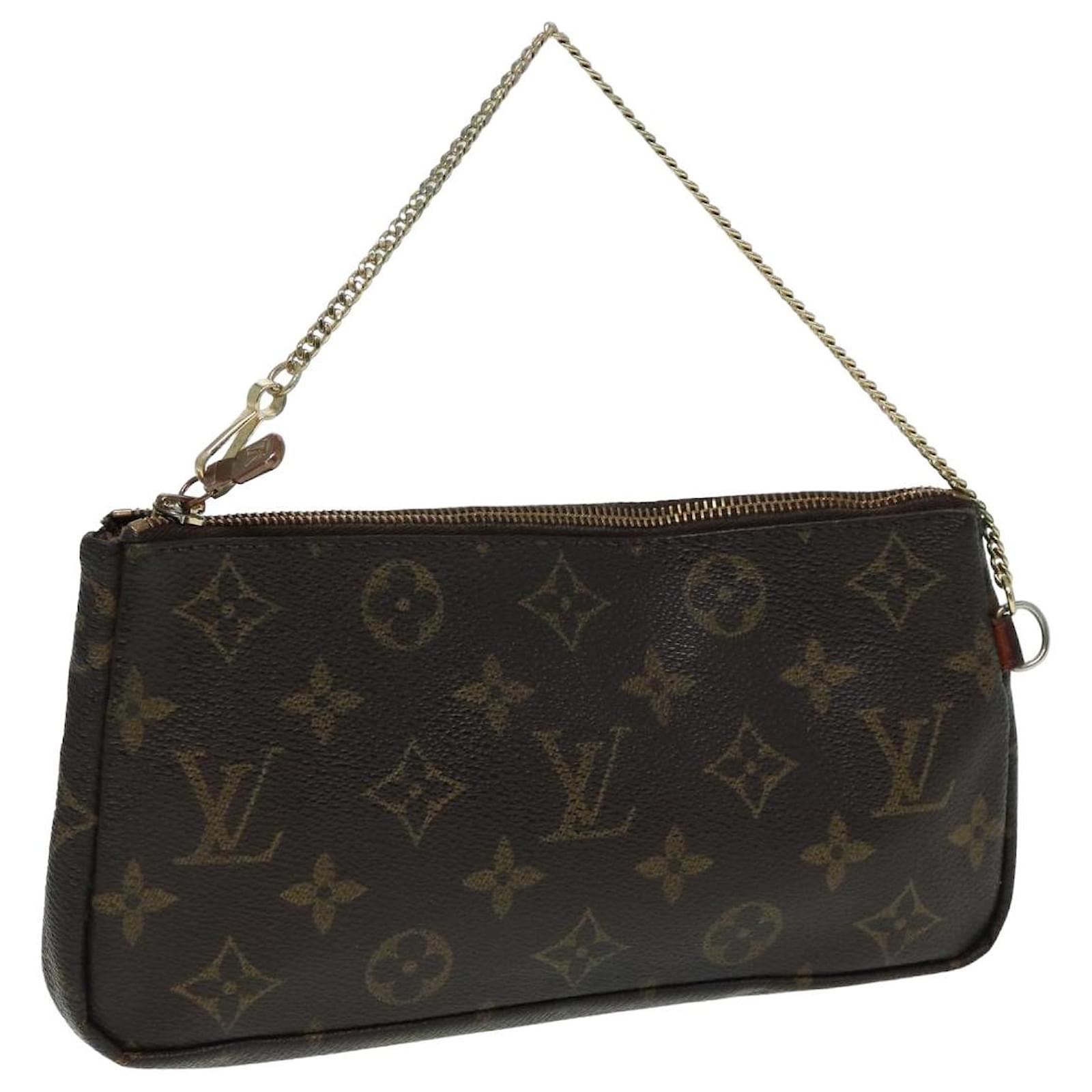 LOUIS VUITTON Monogram Sac Shopping Pouch LV Auth 82349 Cloth ref