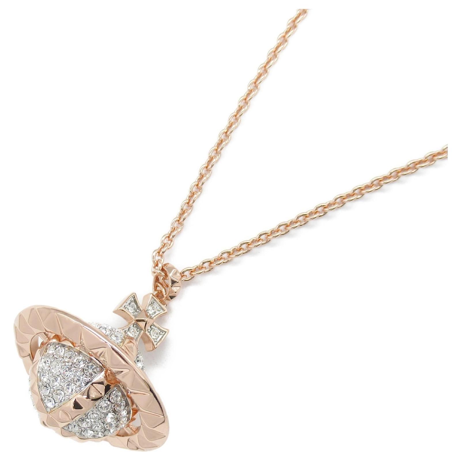 Vivienne Westwood Gold Metal Necklace main image 0