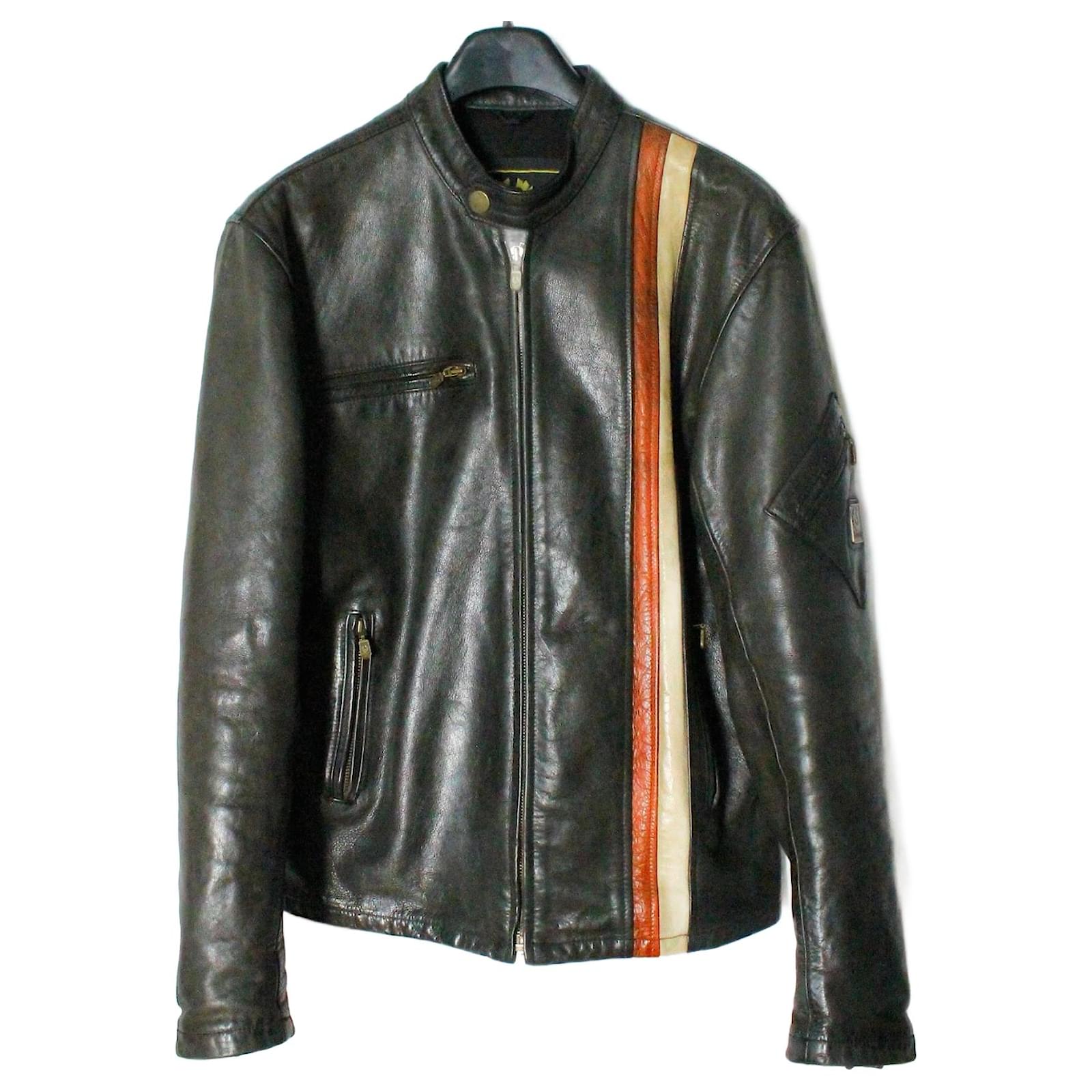 Cuero Giacca Pelle Belstaff Cuero Giacchetto Pelle Belstaff