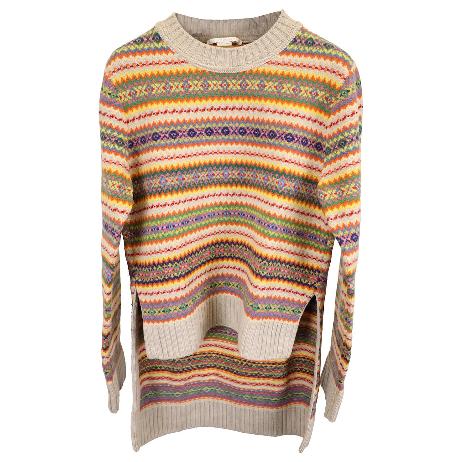 Stella mccartney fair isle sweater store