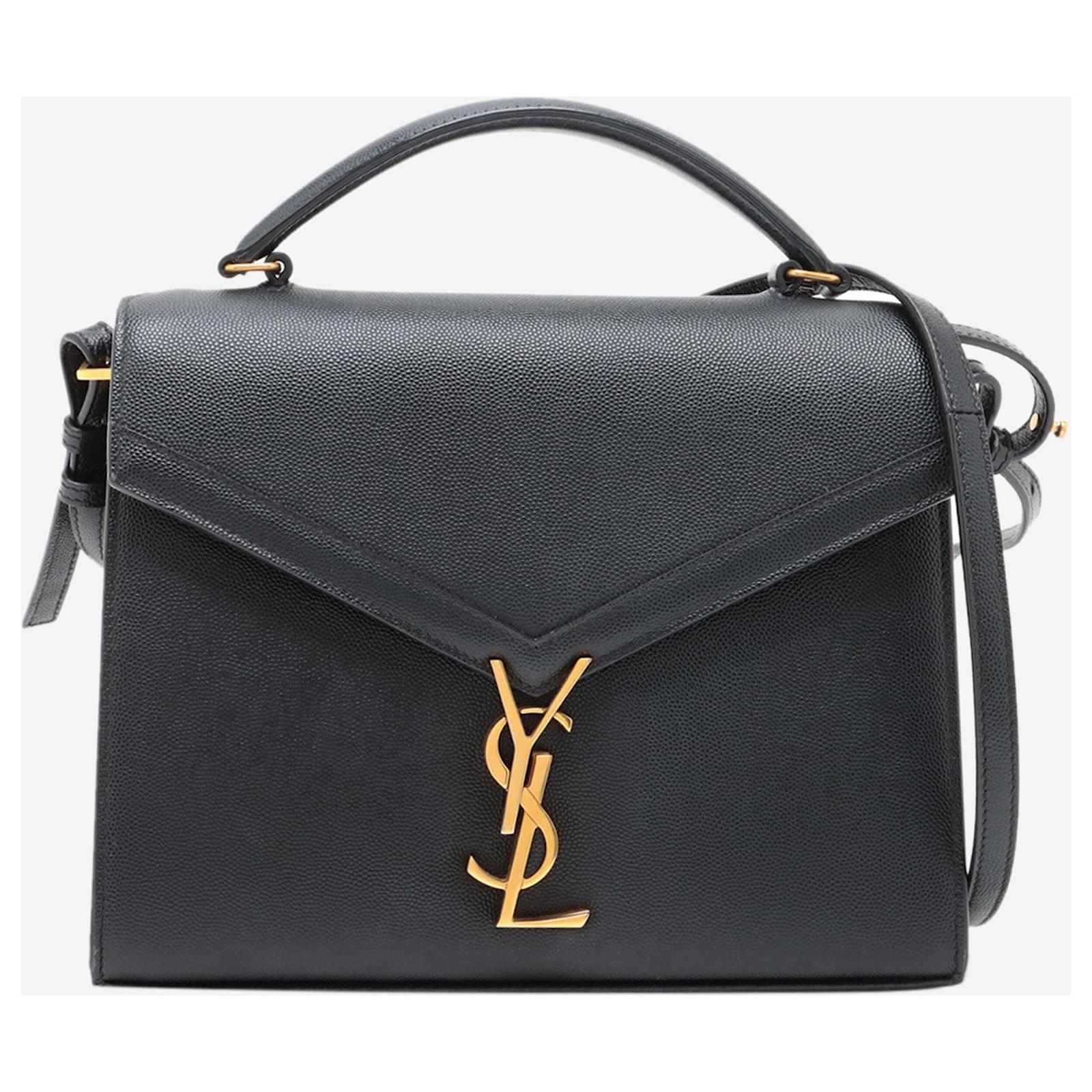 Saint Laurent Black Cassandra shoulder bag Leather ref