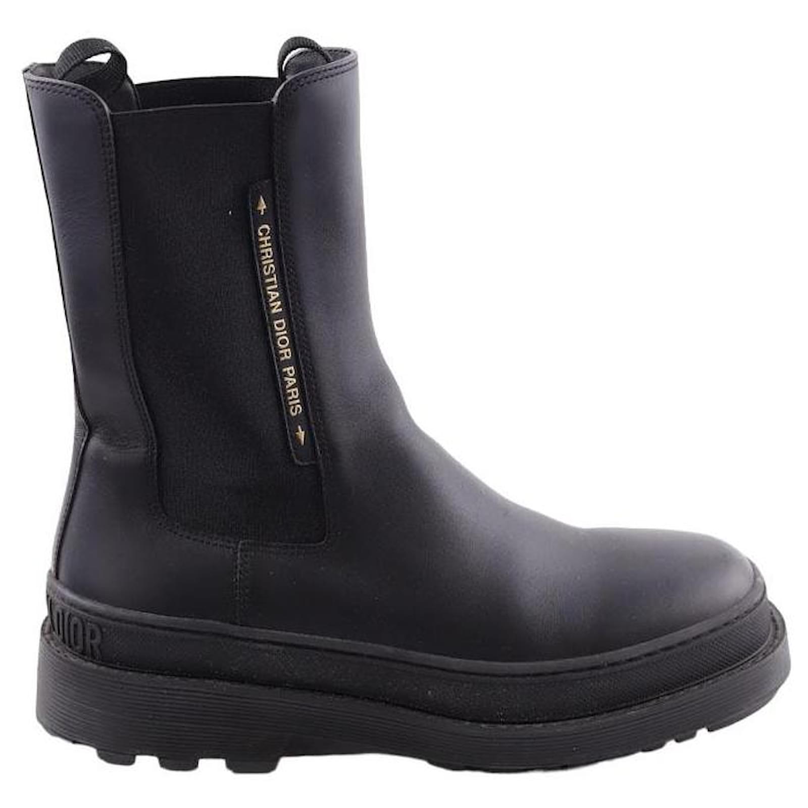 Dior Boots en cuir Noir Joli Closet - Main Image