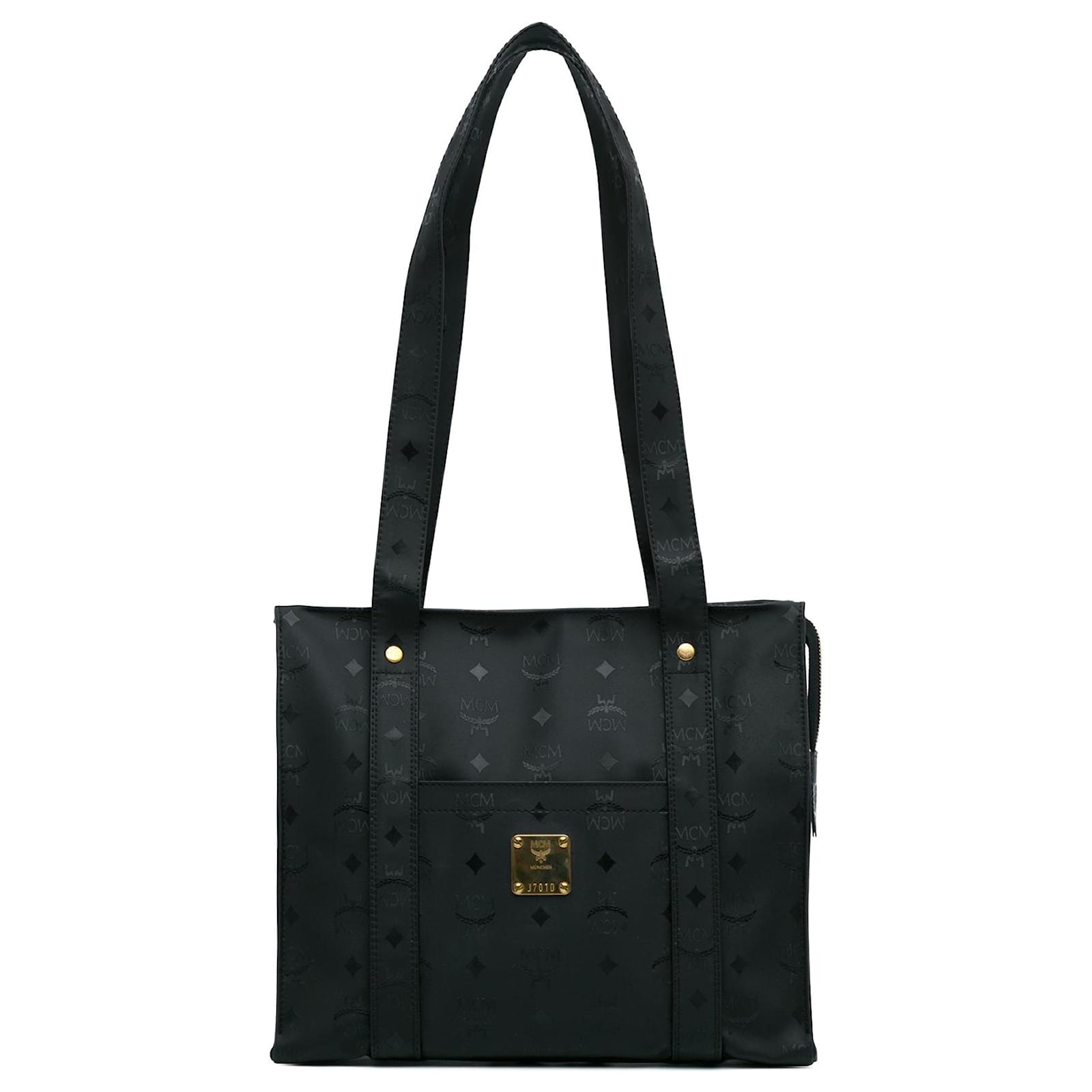 Mcm nylon tote bag on sale