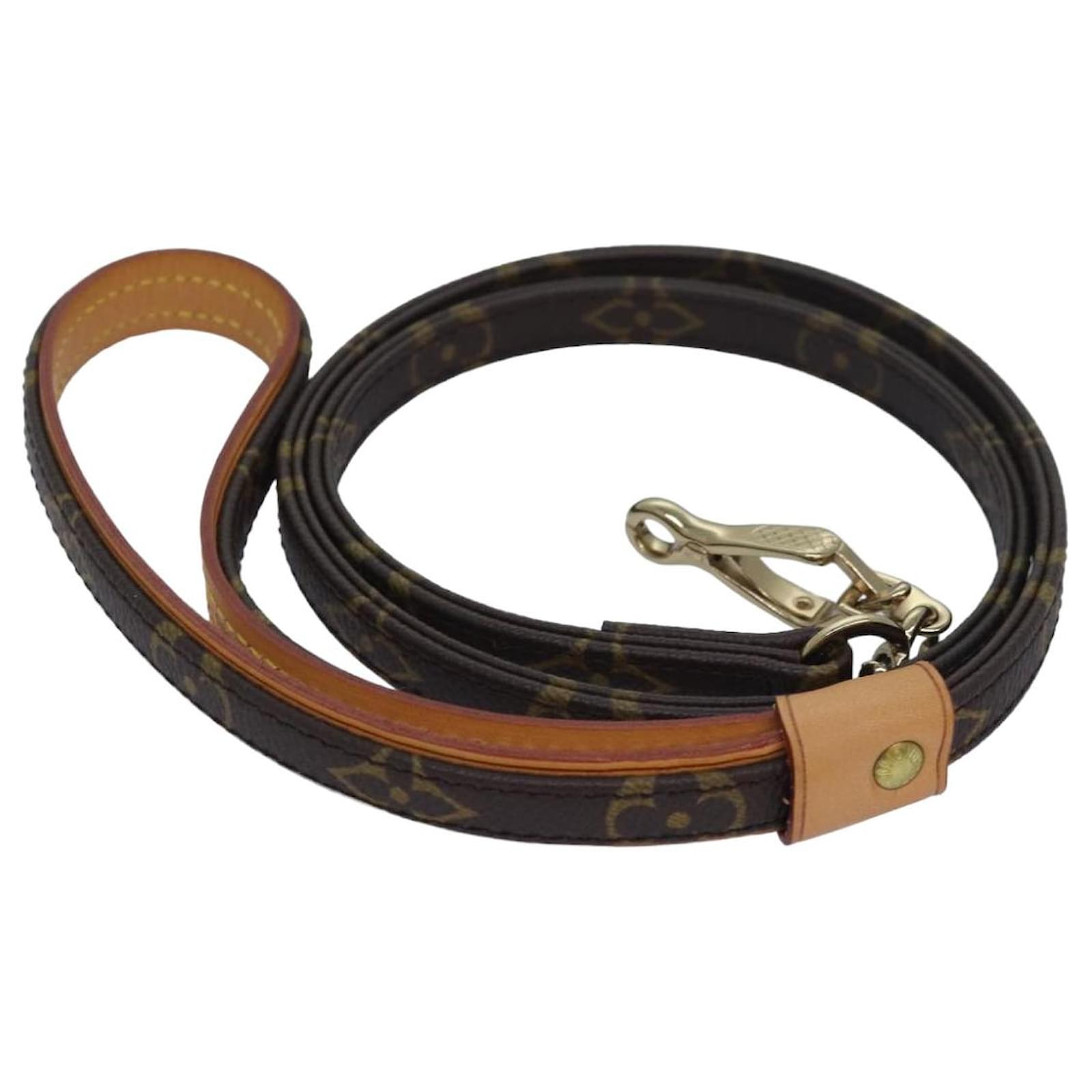 LOUIS VUITTON Monogram Moins Baxter MM Laisse pour Chien M58056 LV
