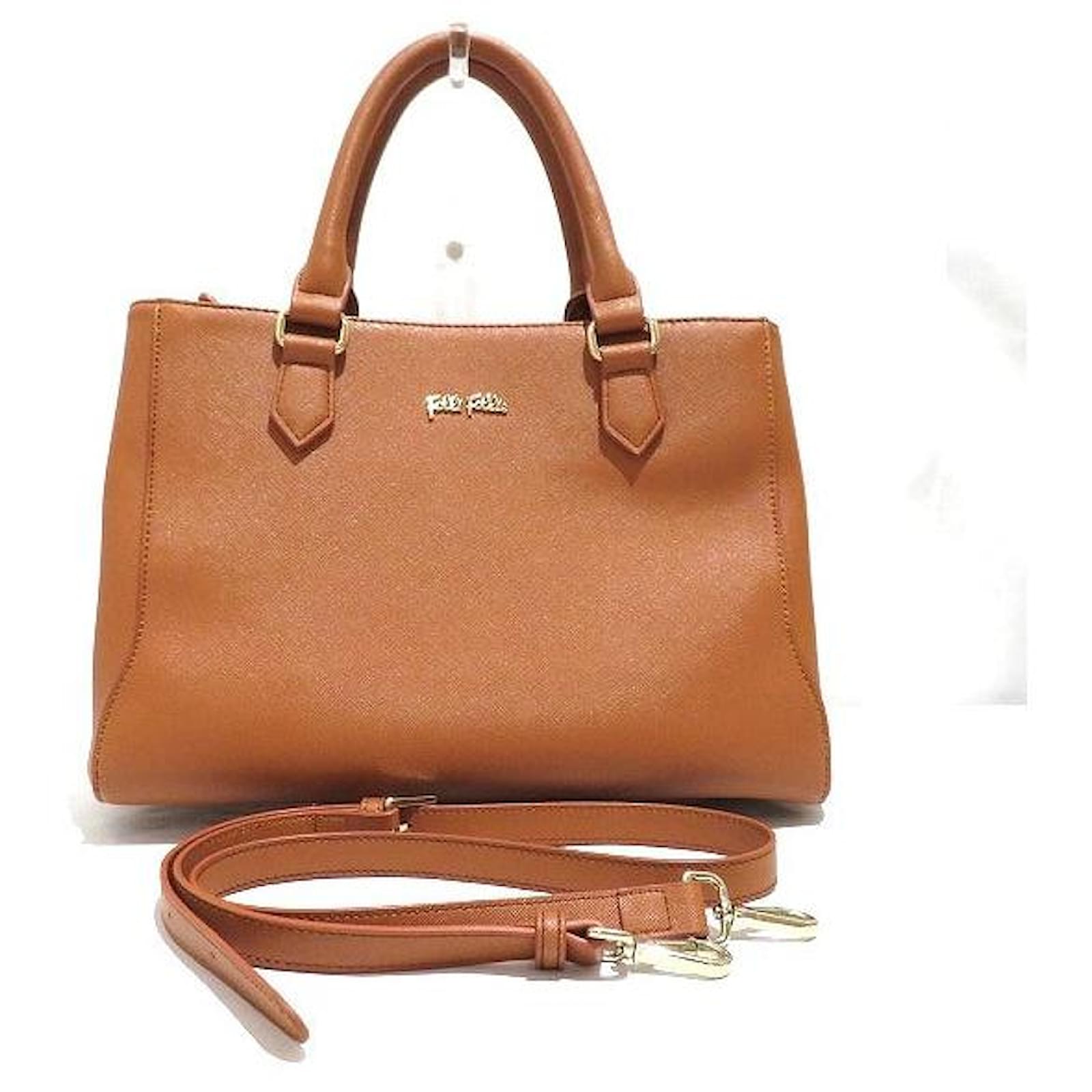 Autre Marque Folli Follie 2WAY Leather Handbag Shoulder Bag in