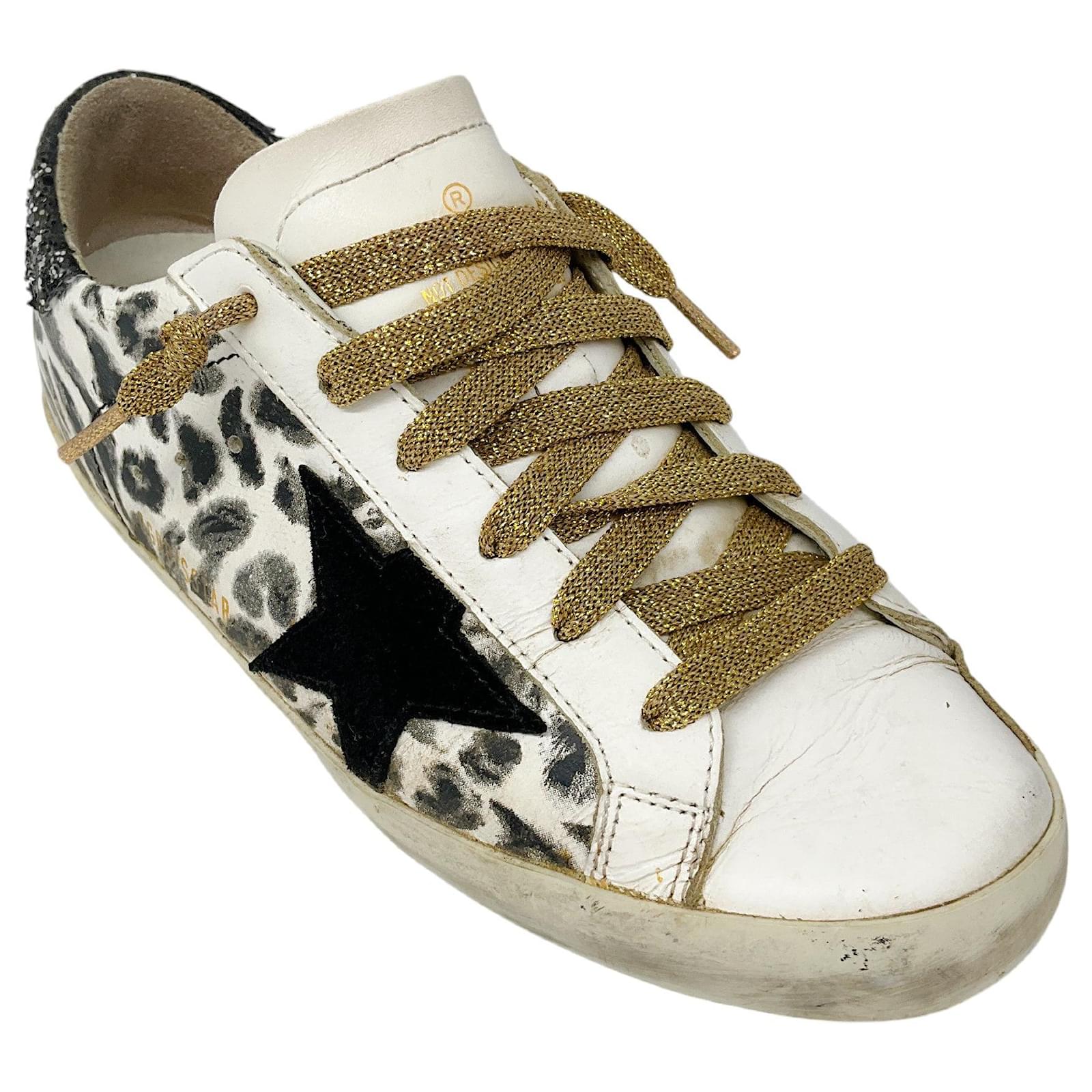 Lacets leopard golden goose best sale