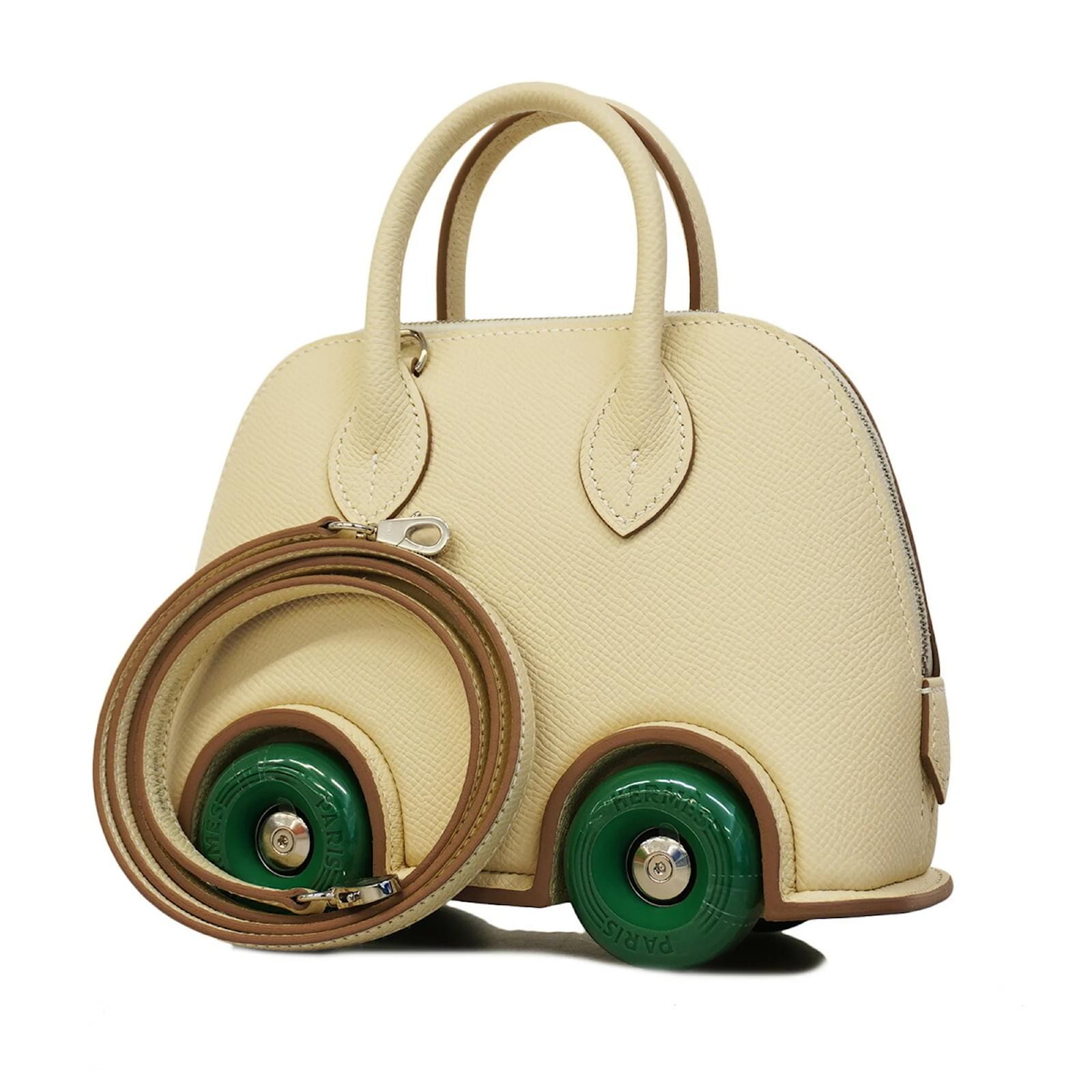 Hermès Hermes Bolide Handbag on Wheels Leather ref.1574397