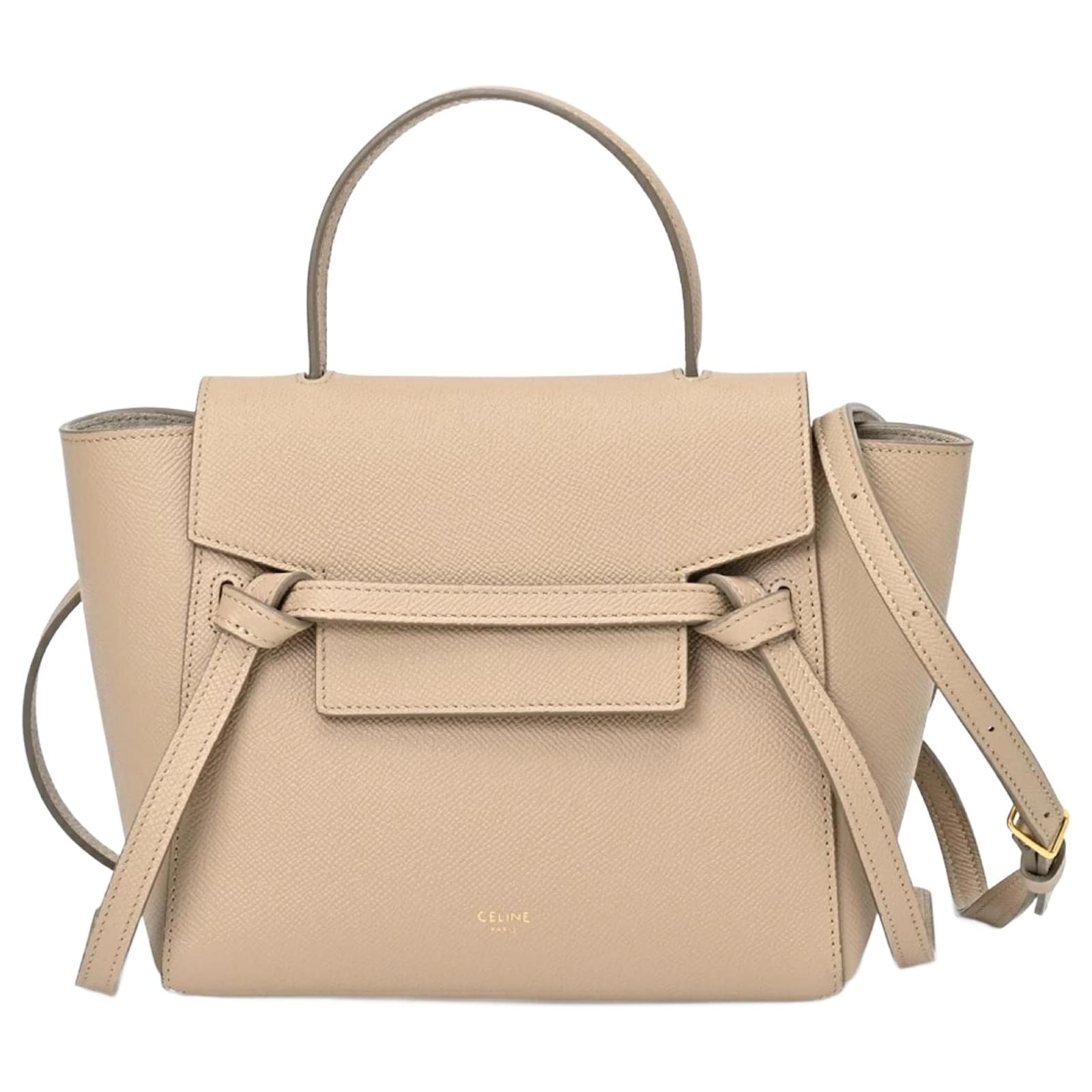 Celine belt bag nano light taupe hotsell