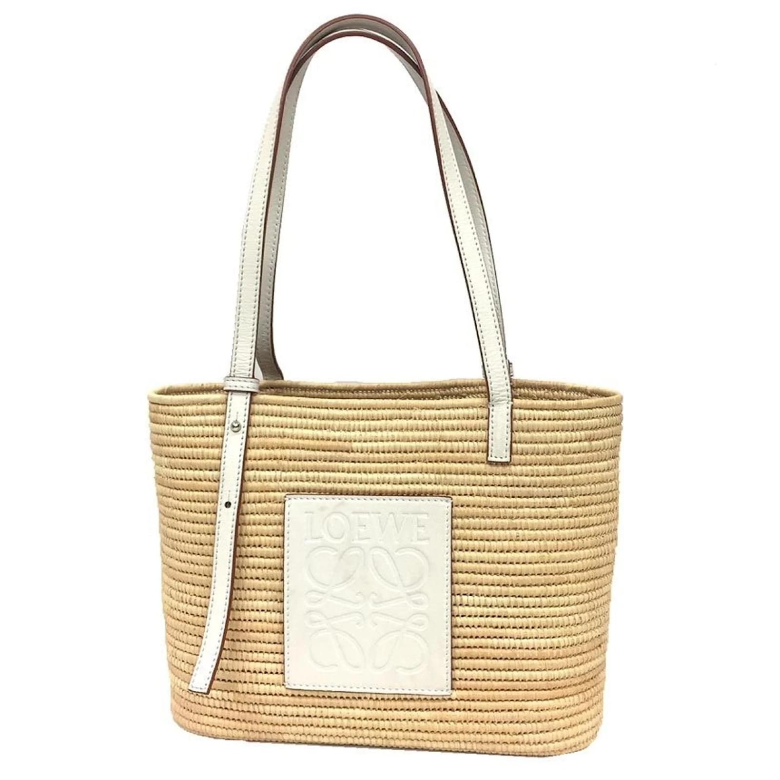 Basket Loewe Handtaschen Square Basket Bag Loewe Tasche Geflochten