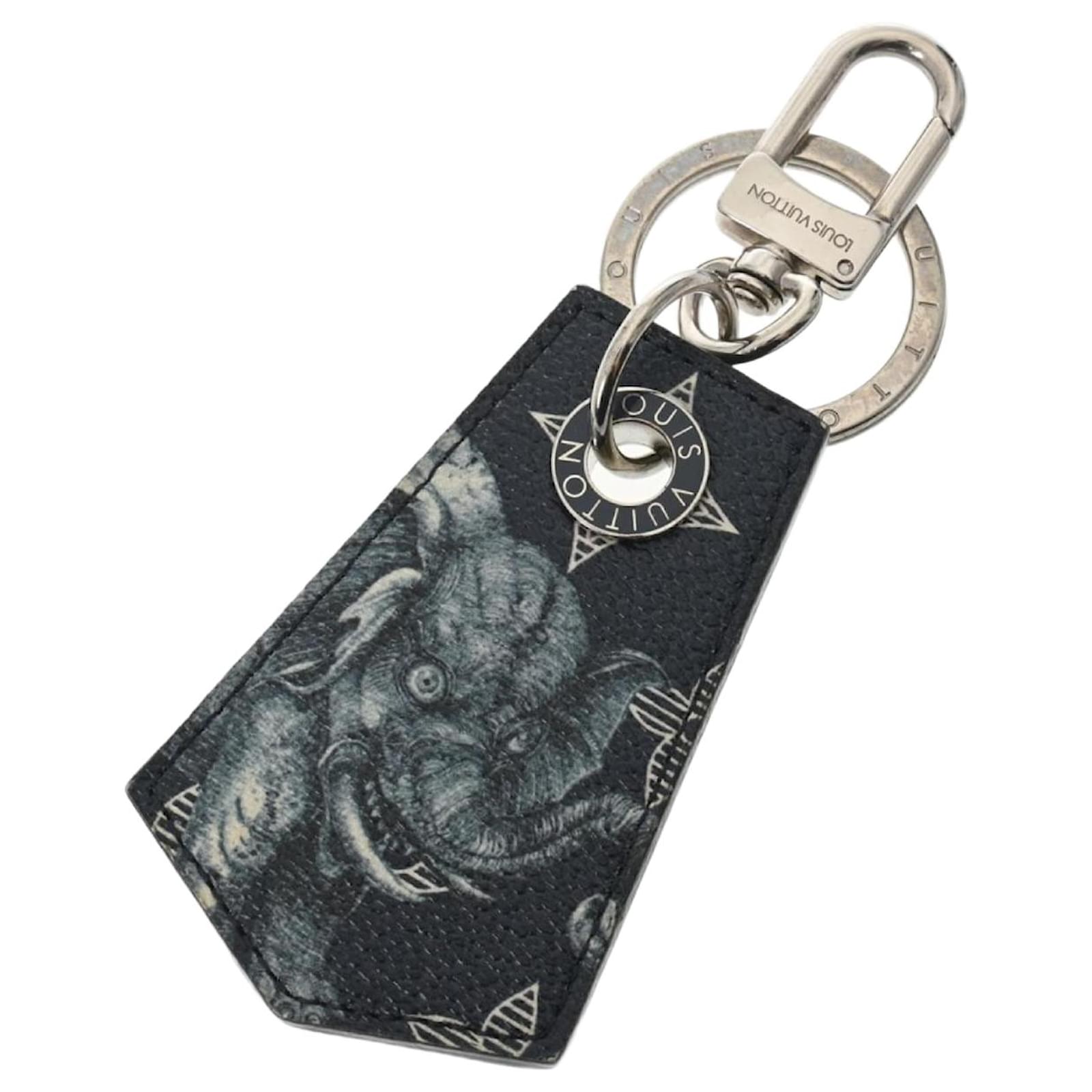 Louis Vuitton ネイビー キーホルダー LOUIS VUITTON キーホルダー ネイビー/レッド LOUIS VUITTON