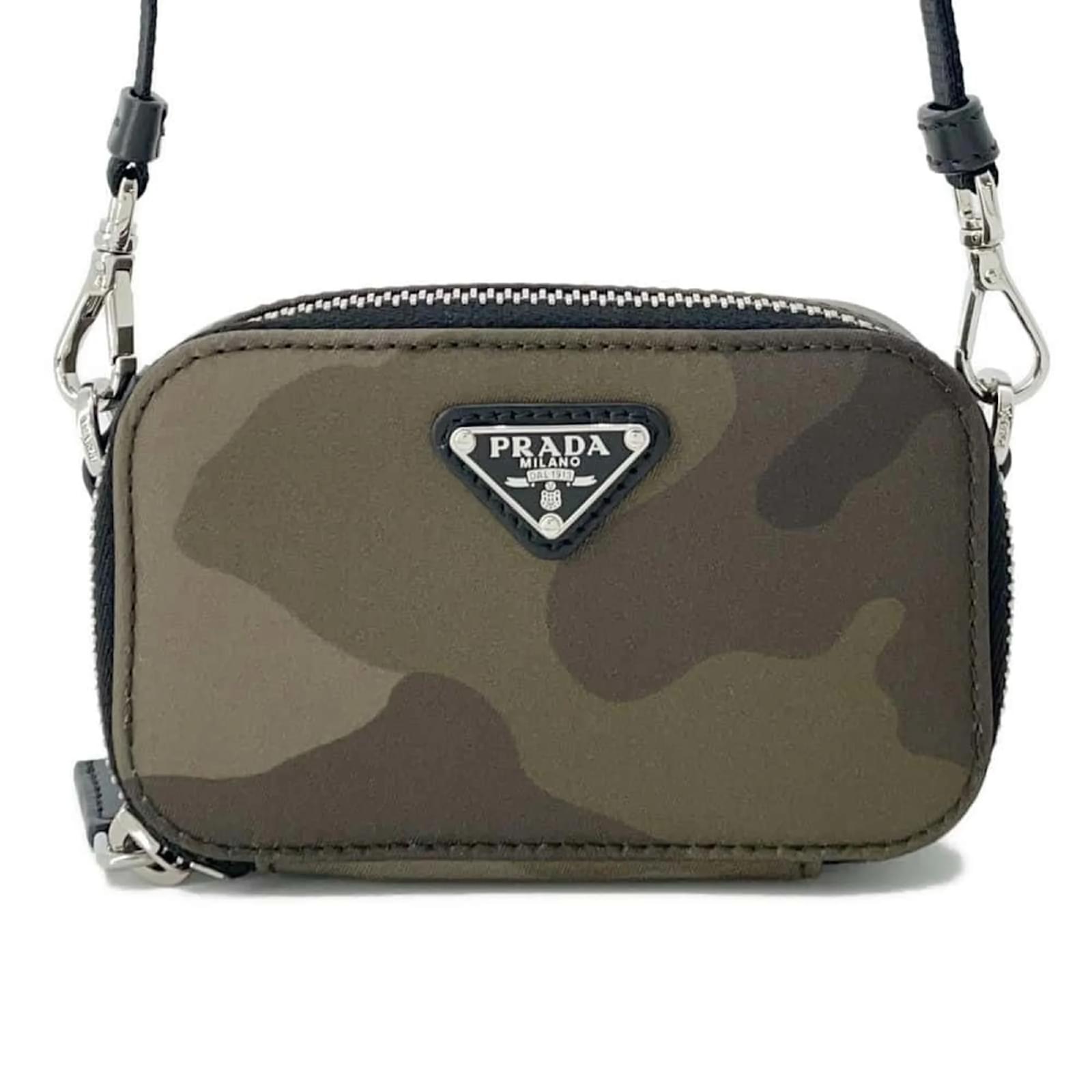 Prada khaki bag hotsell