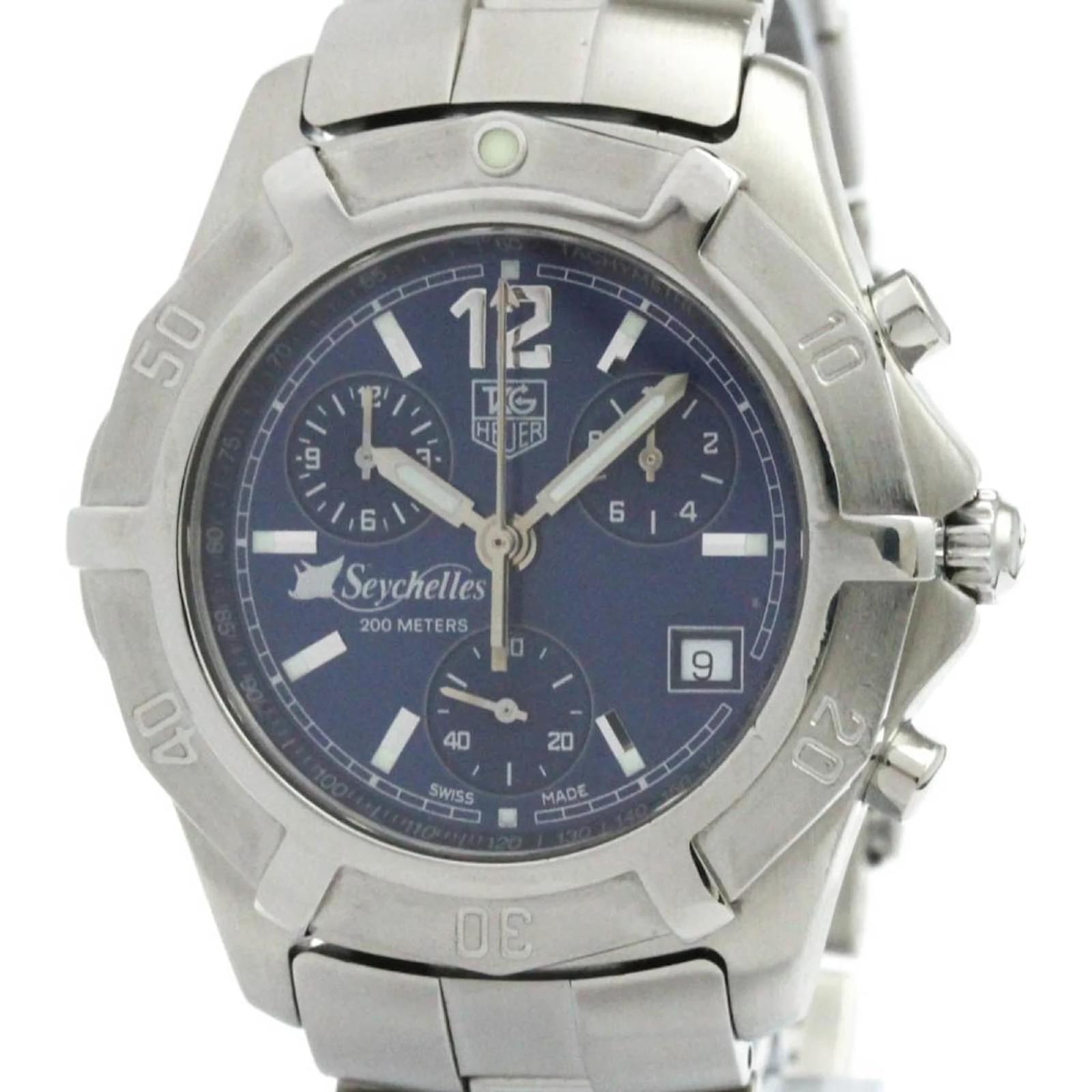 TAG HEUER 2000 Exklusiver Chronograph Uhr Seychellen CN111D ref